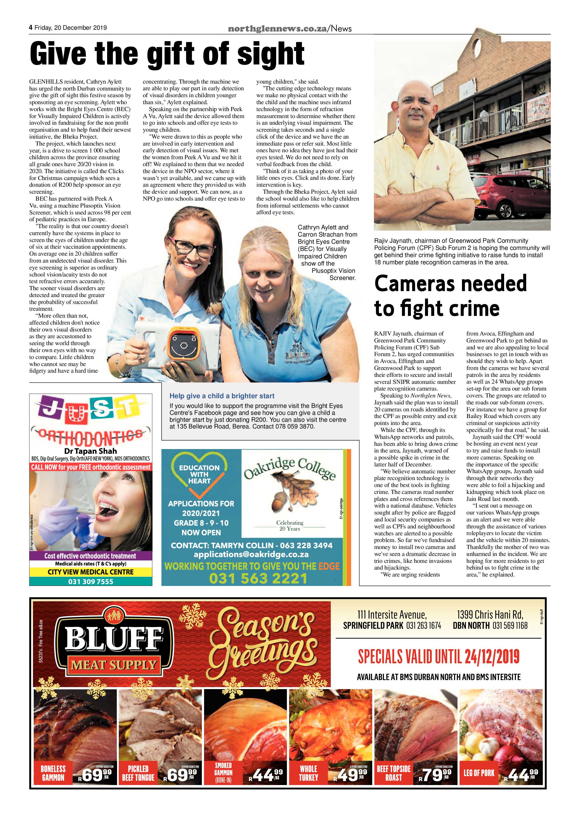 Northglen News 20 December 2019 page 4