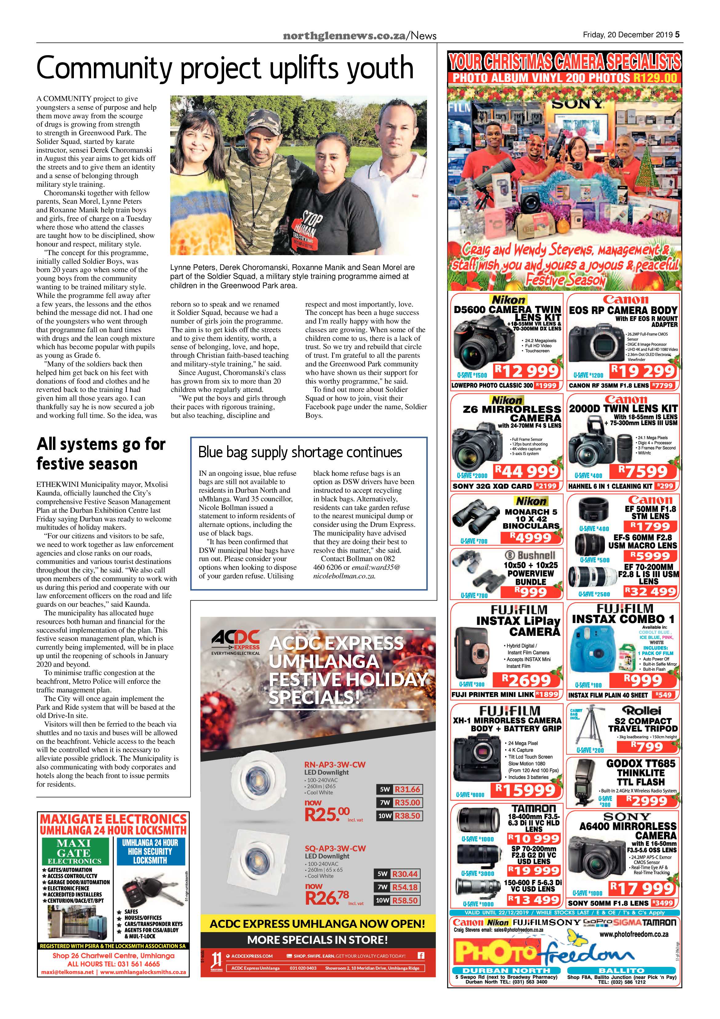 Northglen News 20 December 2019 page 5