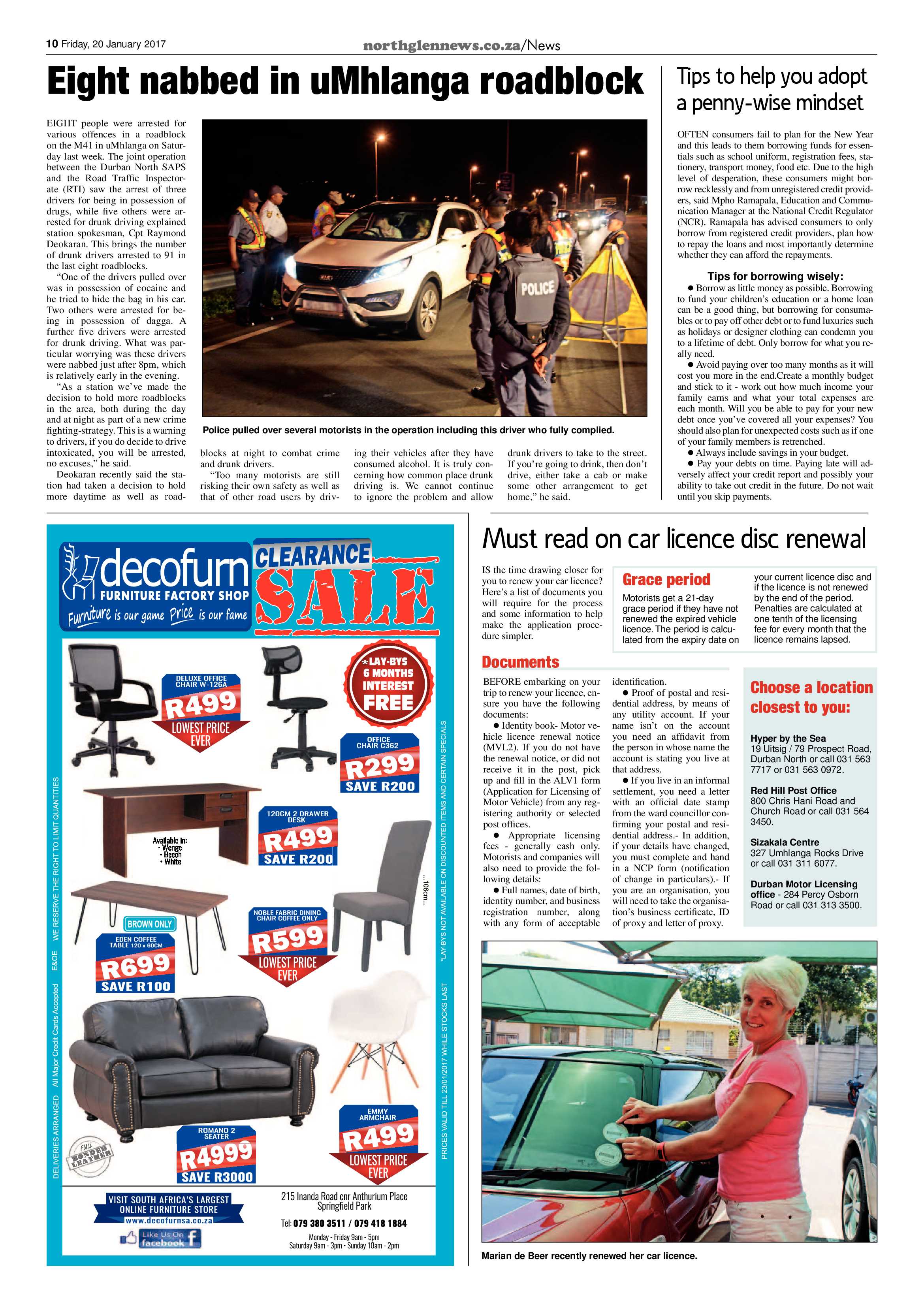Northglen News 20 January 2017 page 10