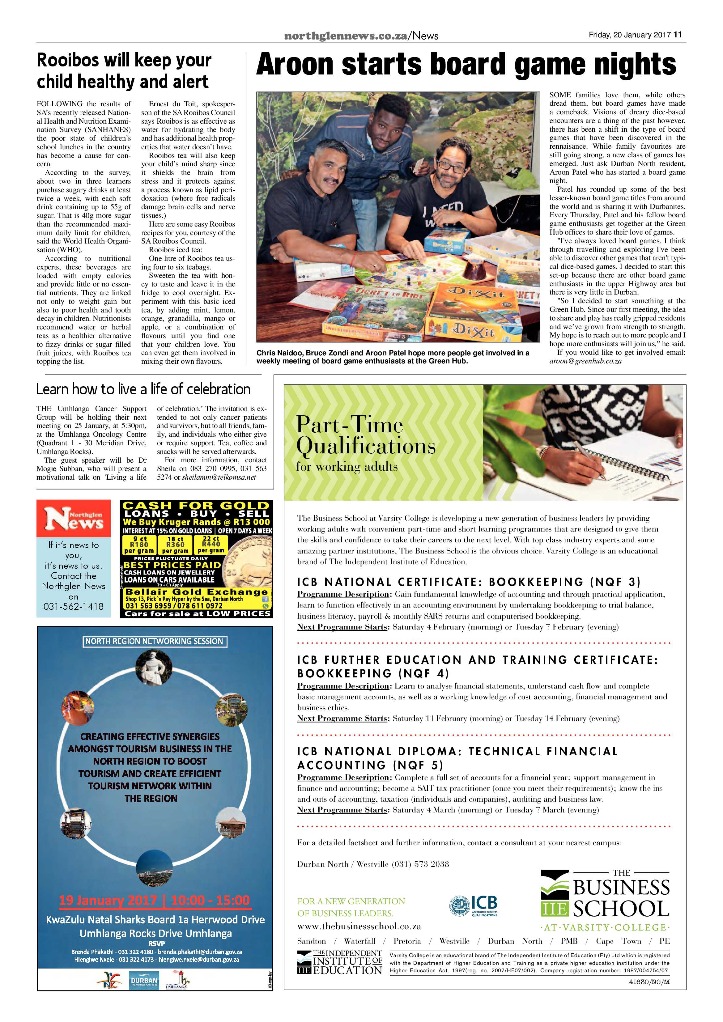 Northglen News 20 January 2017 page 11