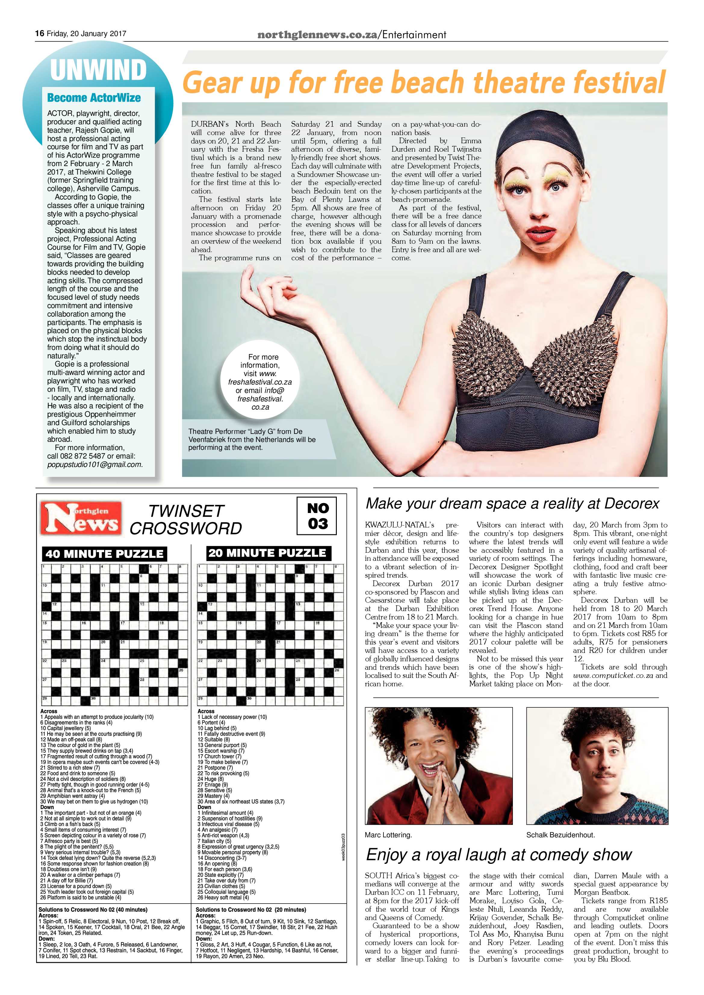 Northglen News 20 January 2017 page 16