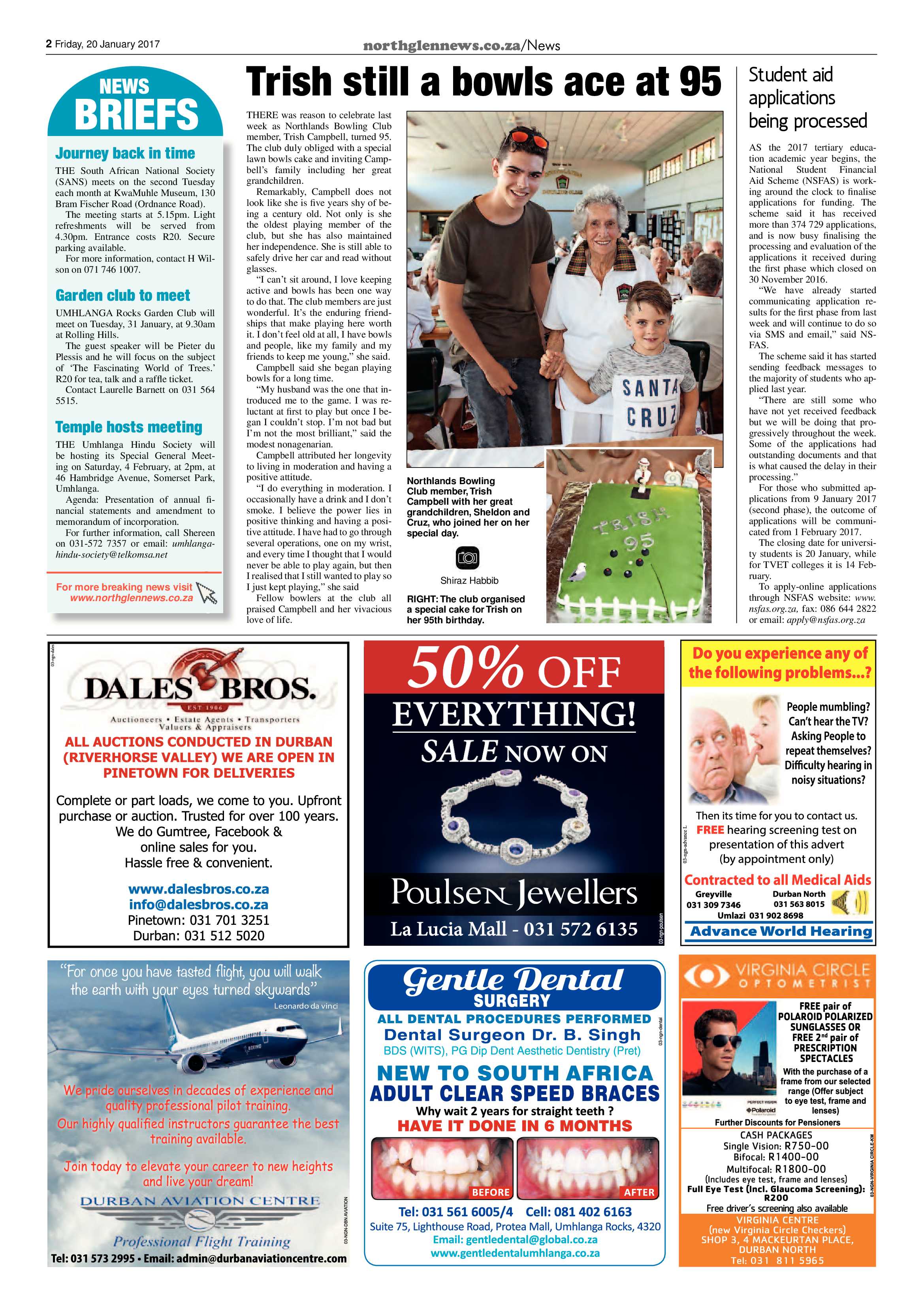 Northglen News 20 January 2017 page 2