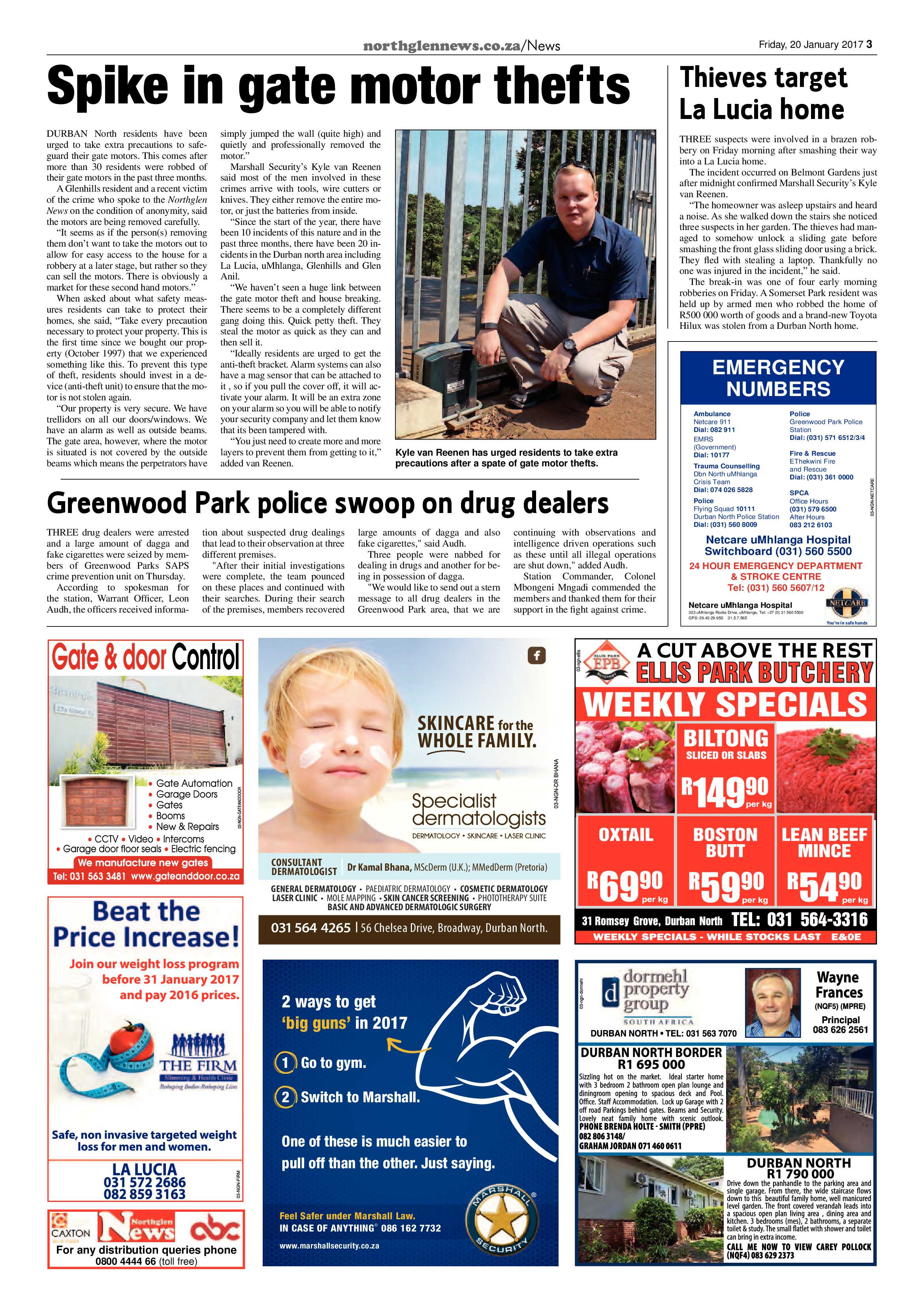 Northglen News 20 January 2017 page 3