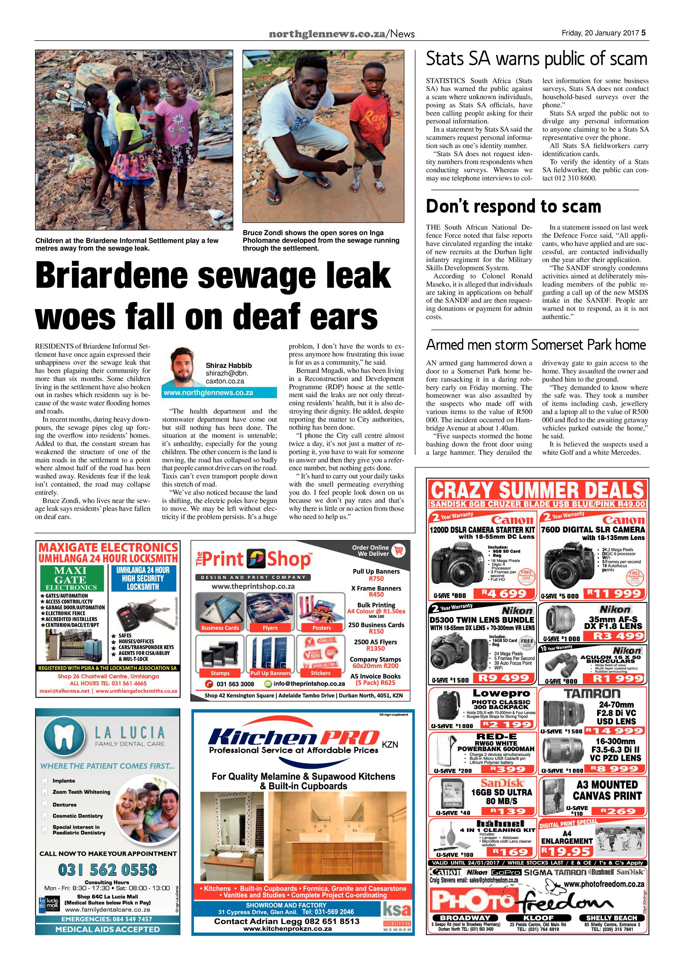Northglen News 20 January 2017 page 5