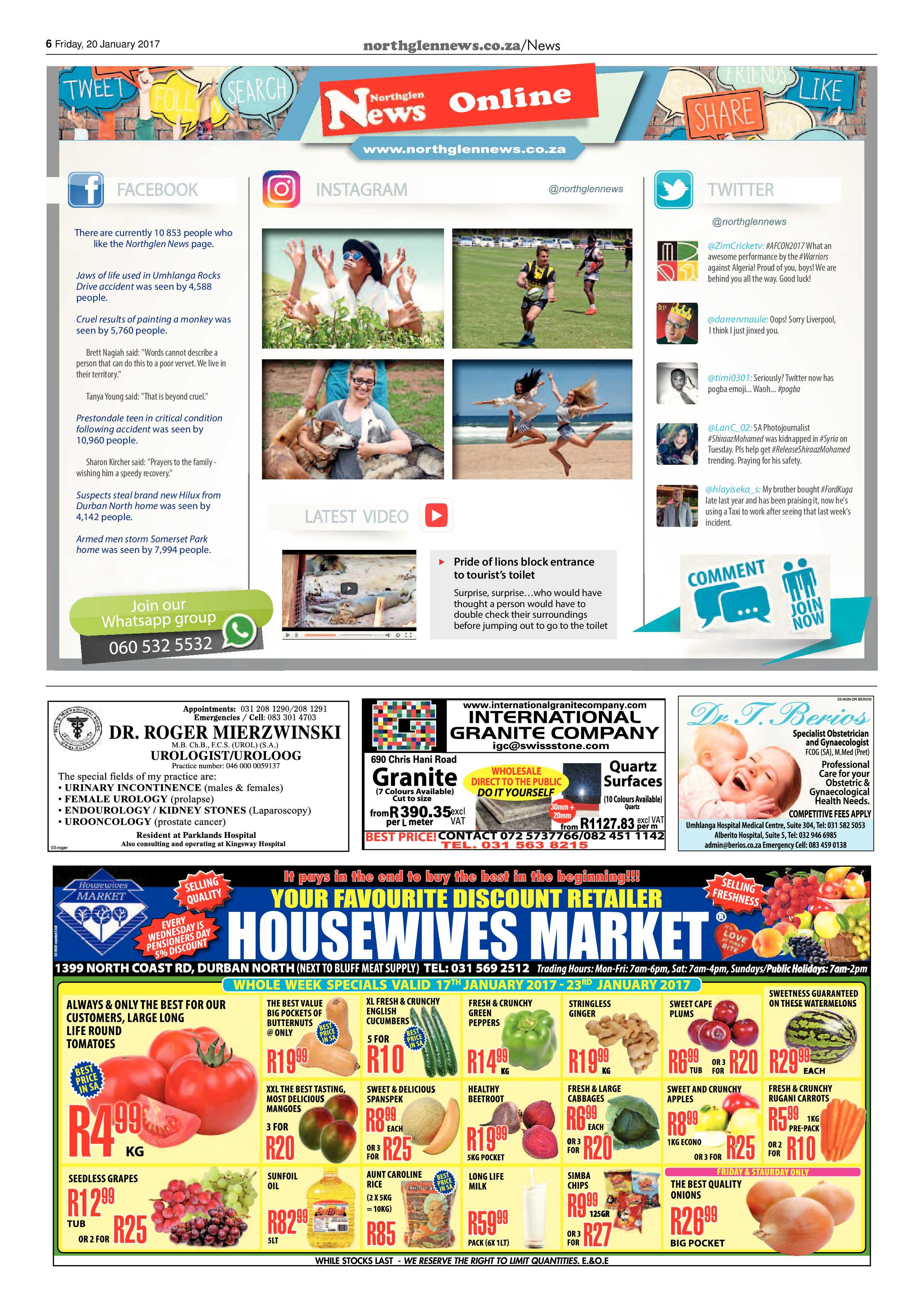 Northglen News 20 January 2017 page 6