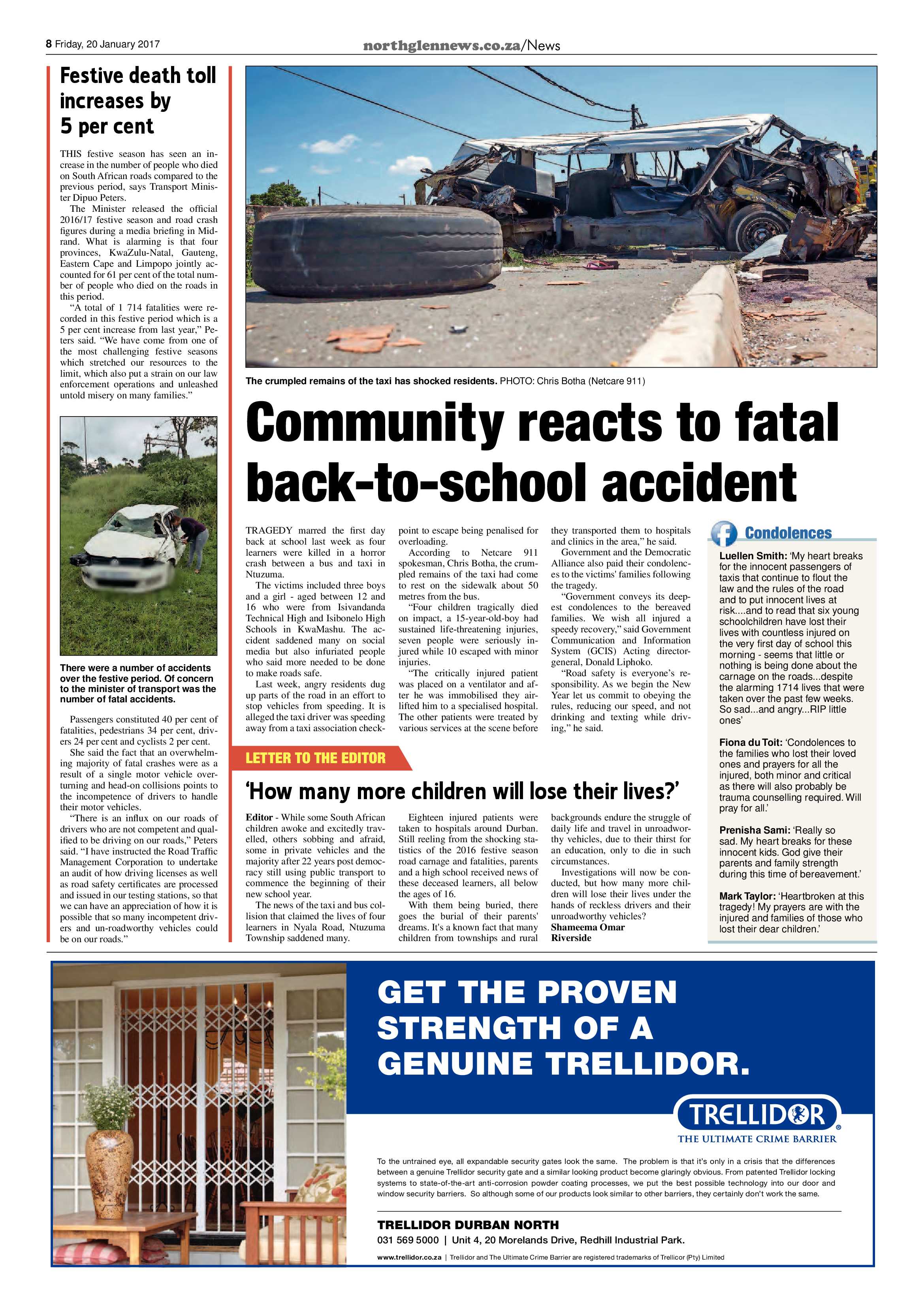 Northglen News 20 January 2017 page 8