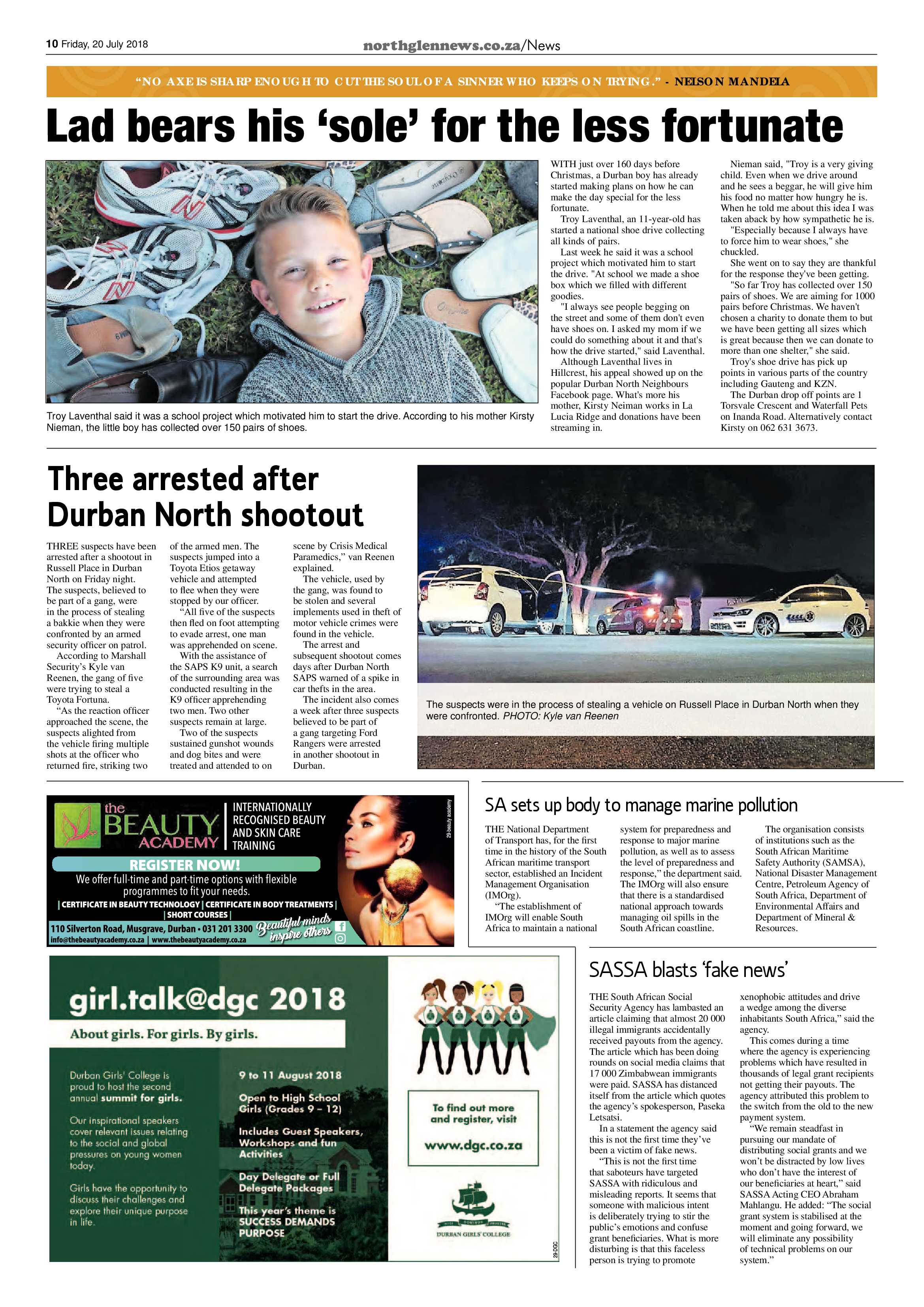 Northglen News 20 July 2018 page 10