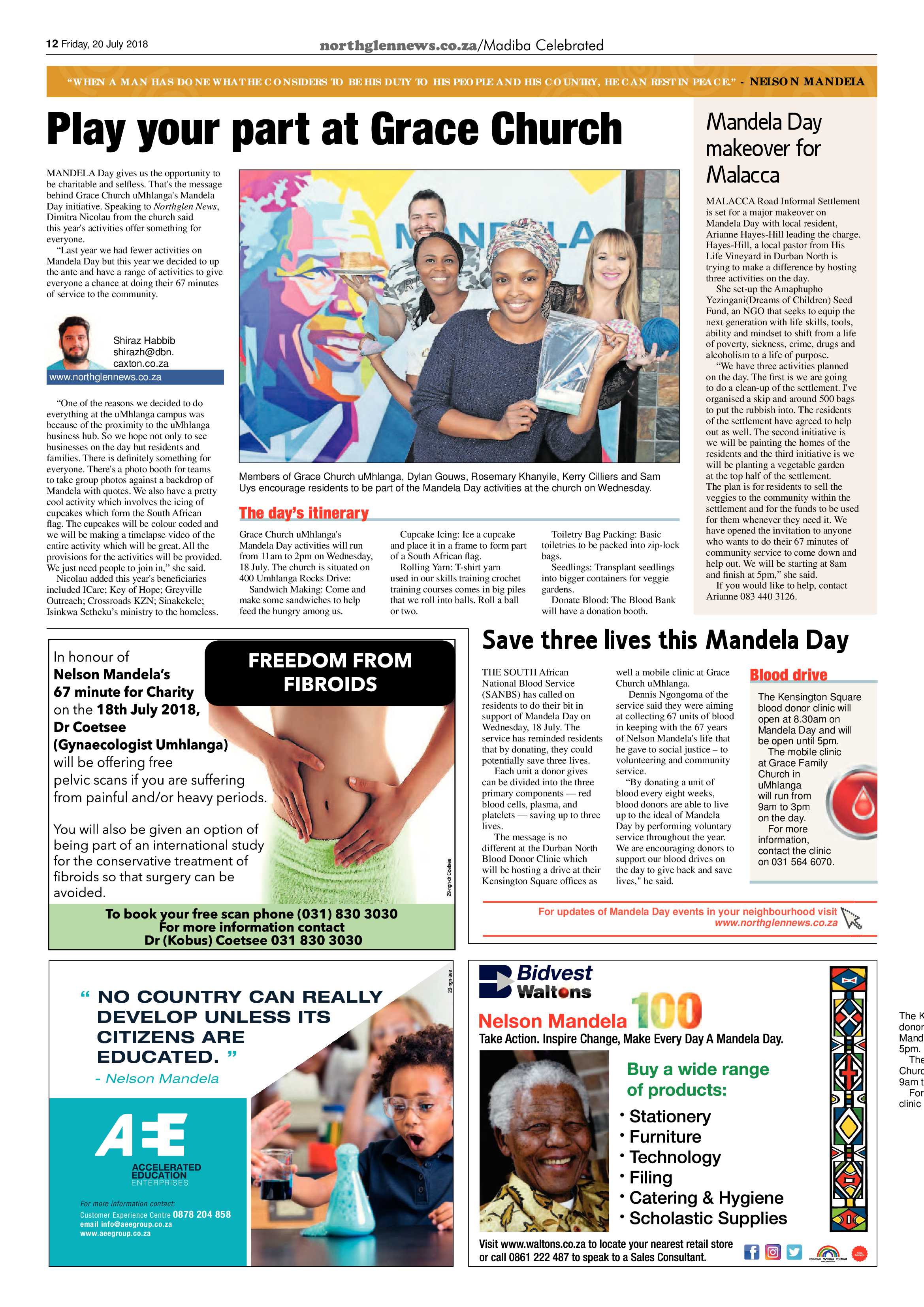 Northglen News 20 July 2018 page 12