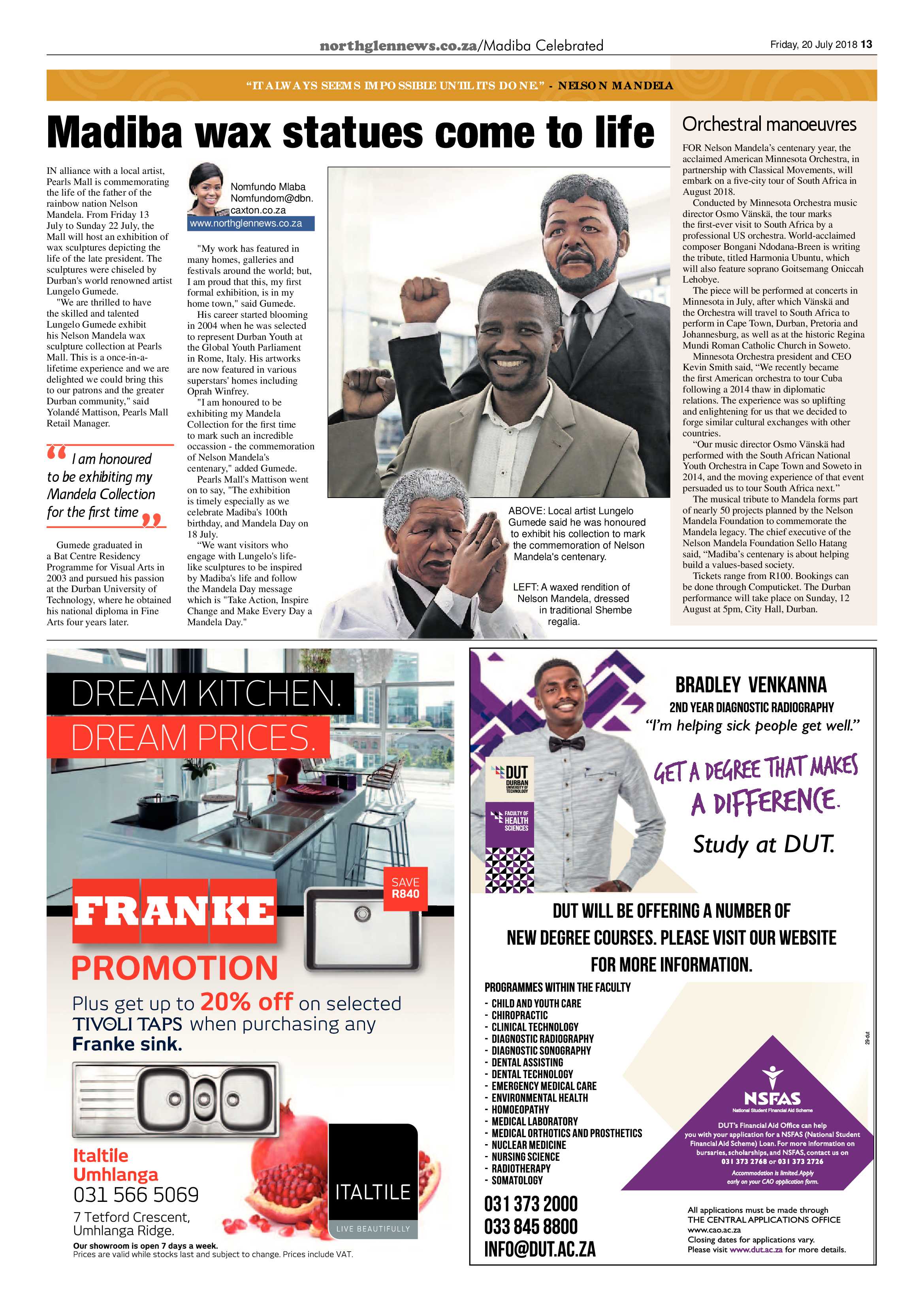 Northglen News 20 July 2018 page 13