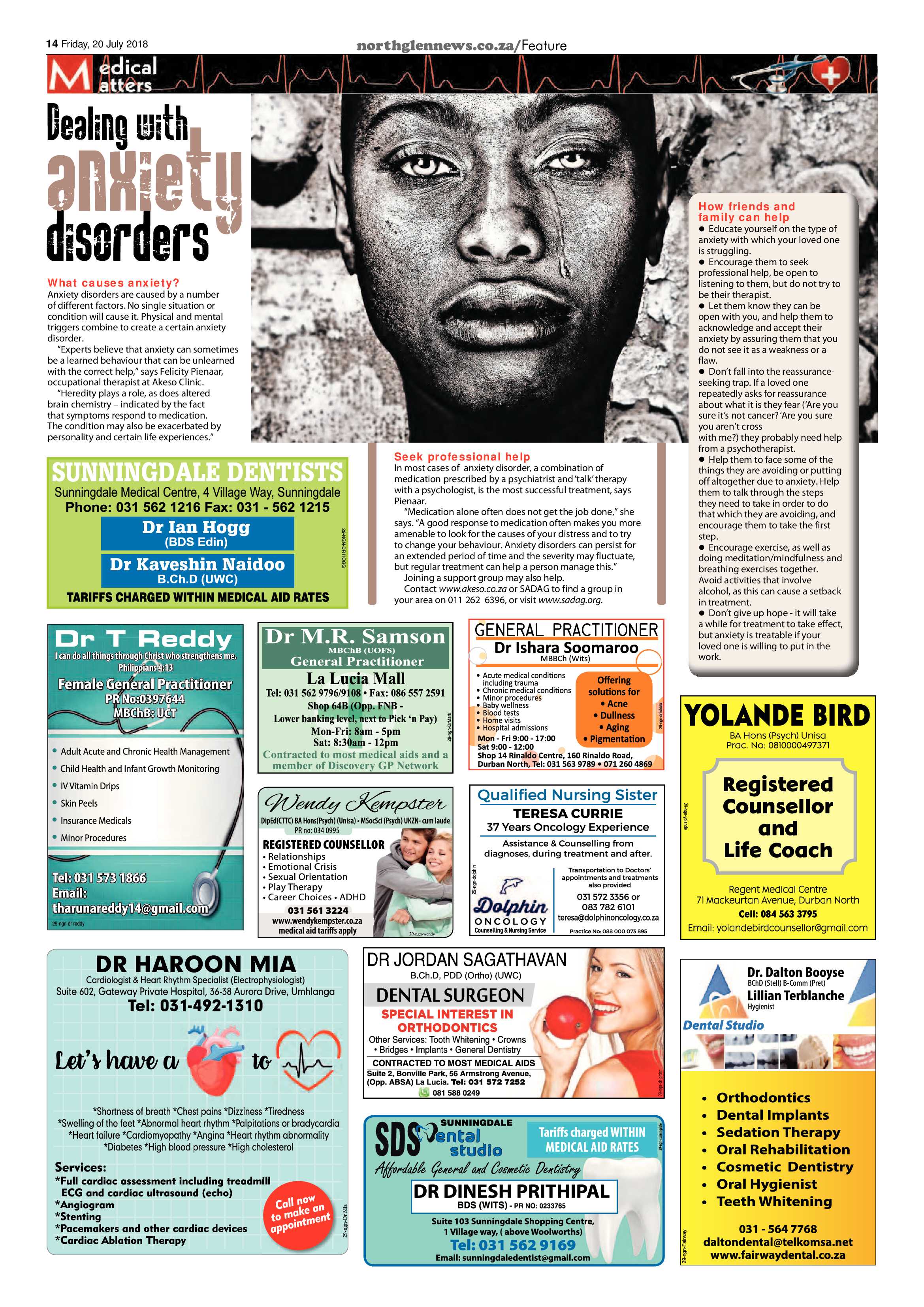 Northglen News 20 July 2018 page 14