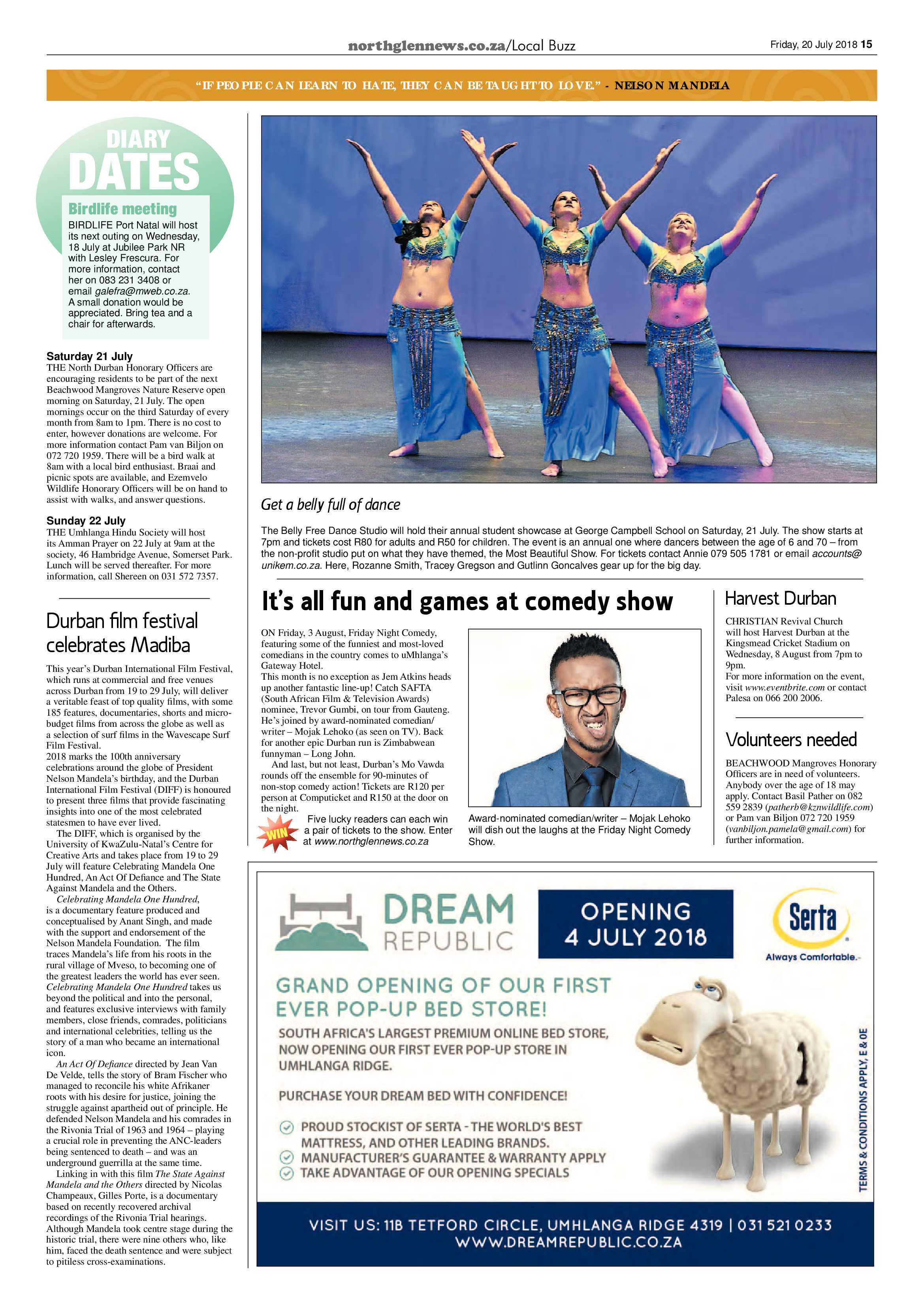 Northglen News 20 July 2018 page 15