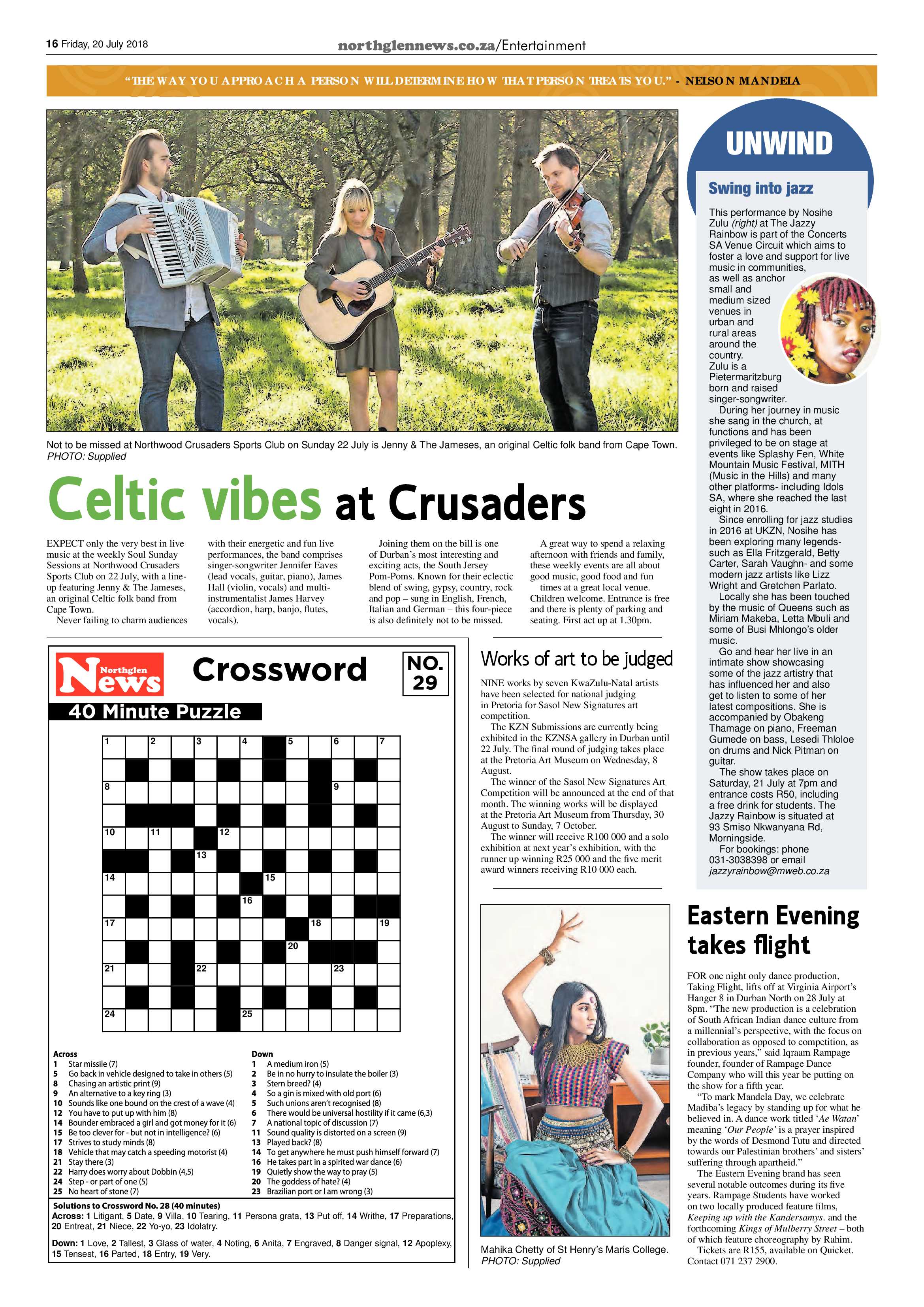 Northglen News 20 July 2018 page 16