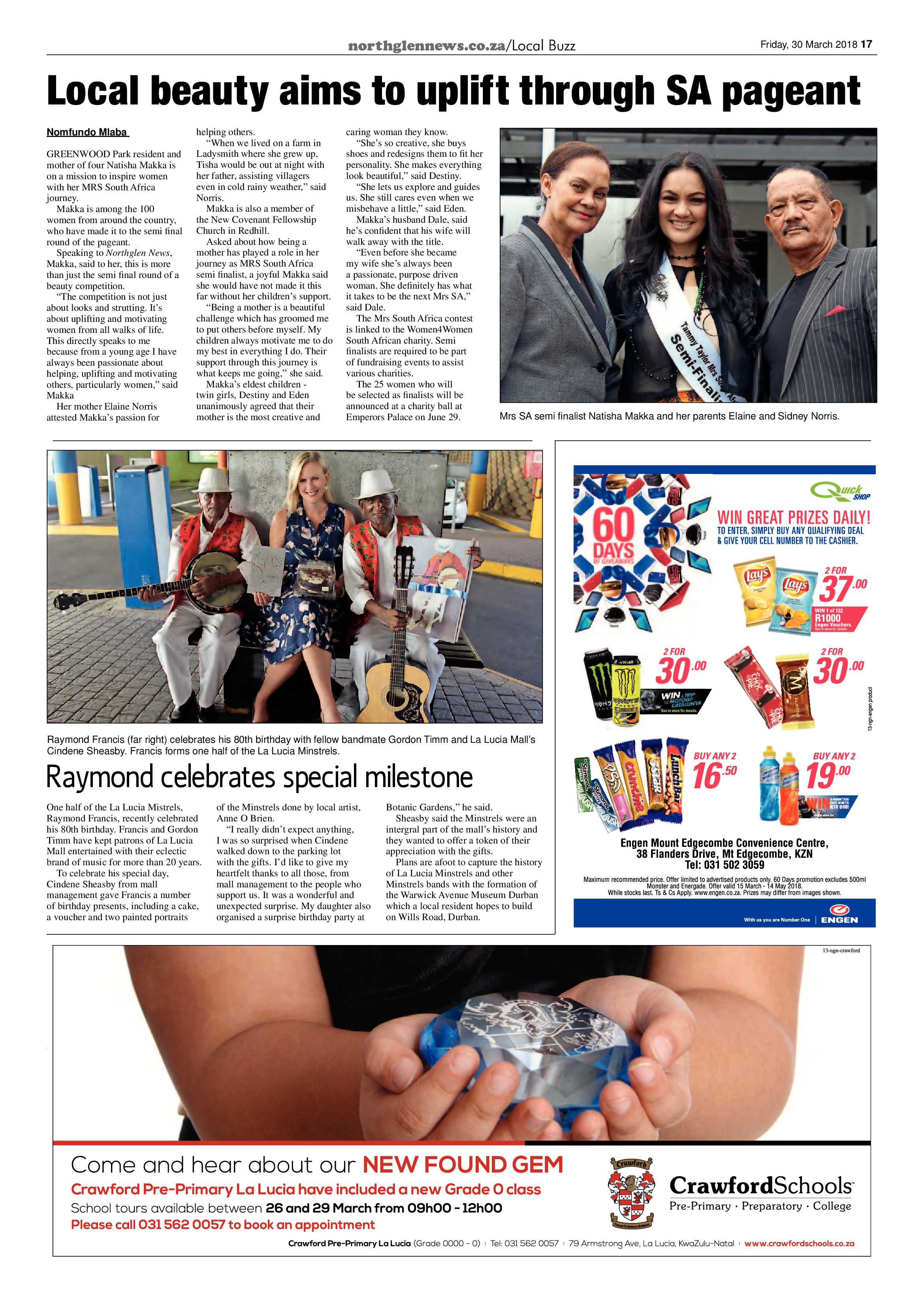 Northglen News 20 March 2018 page 17