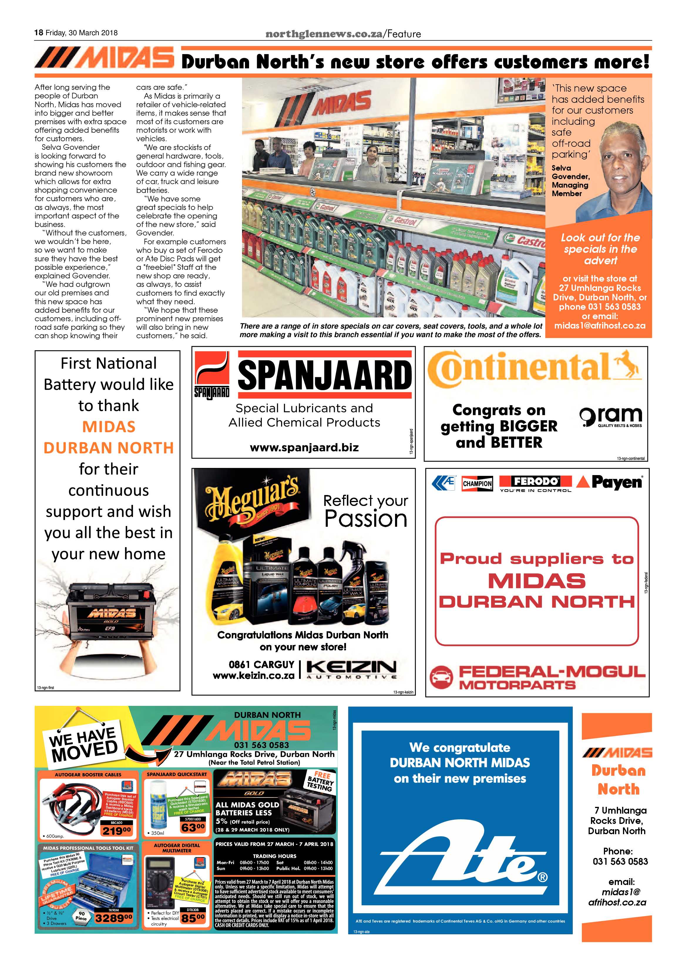 Northglen News 20 March 2018 page 18