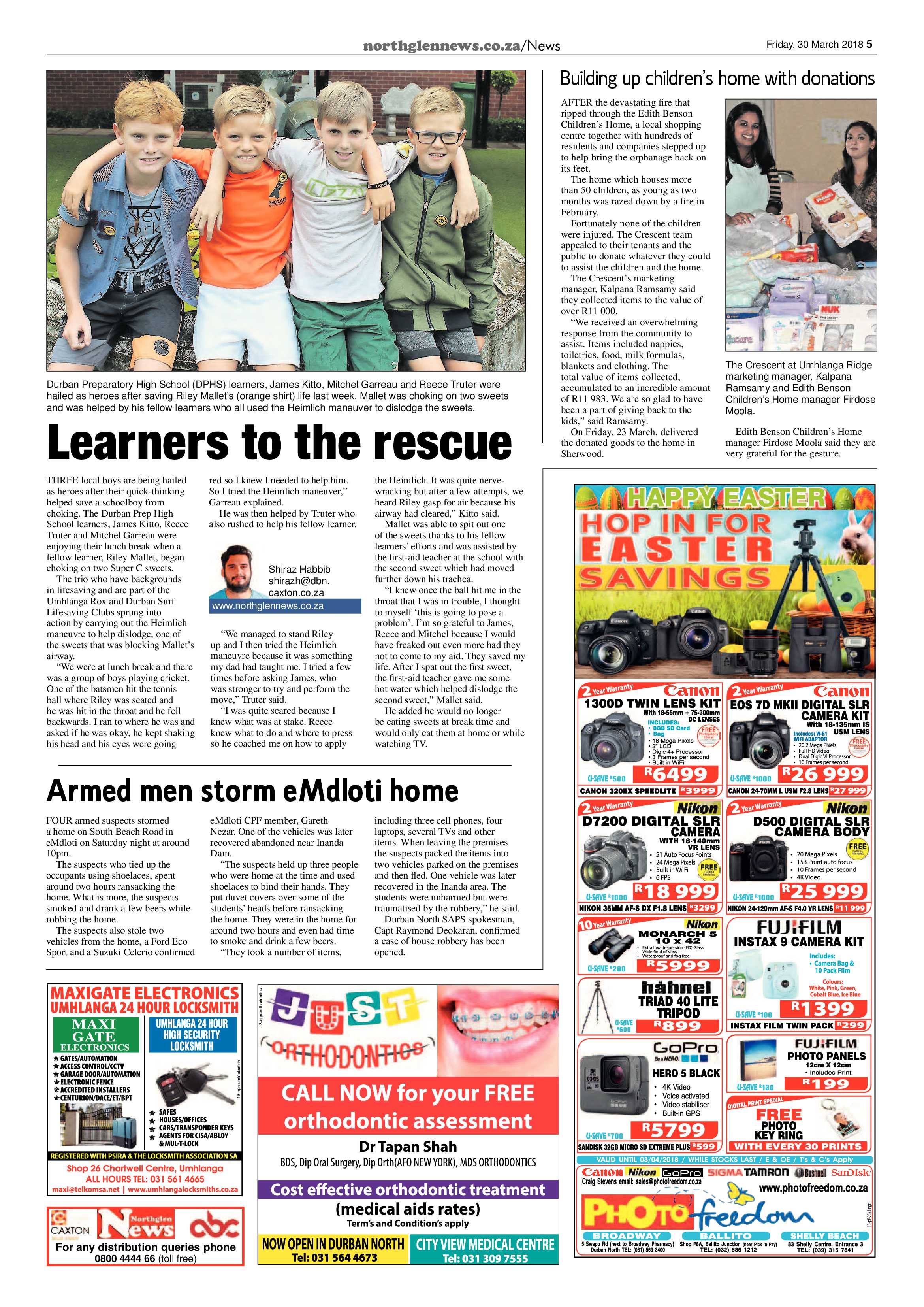 Northglen News 20 March 2018 page 5