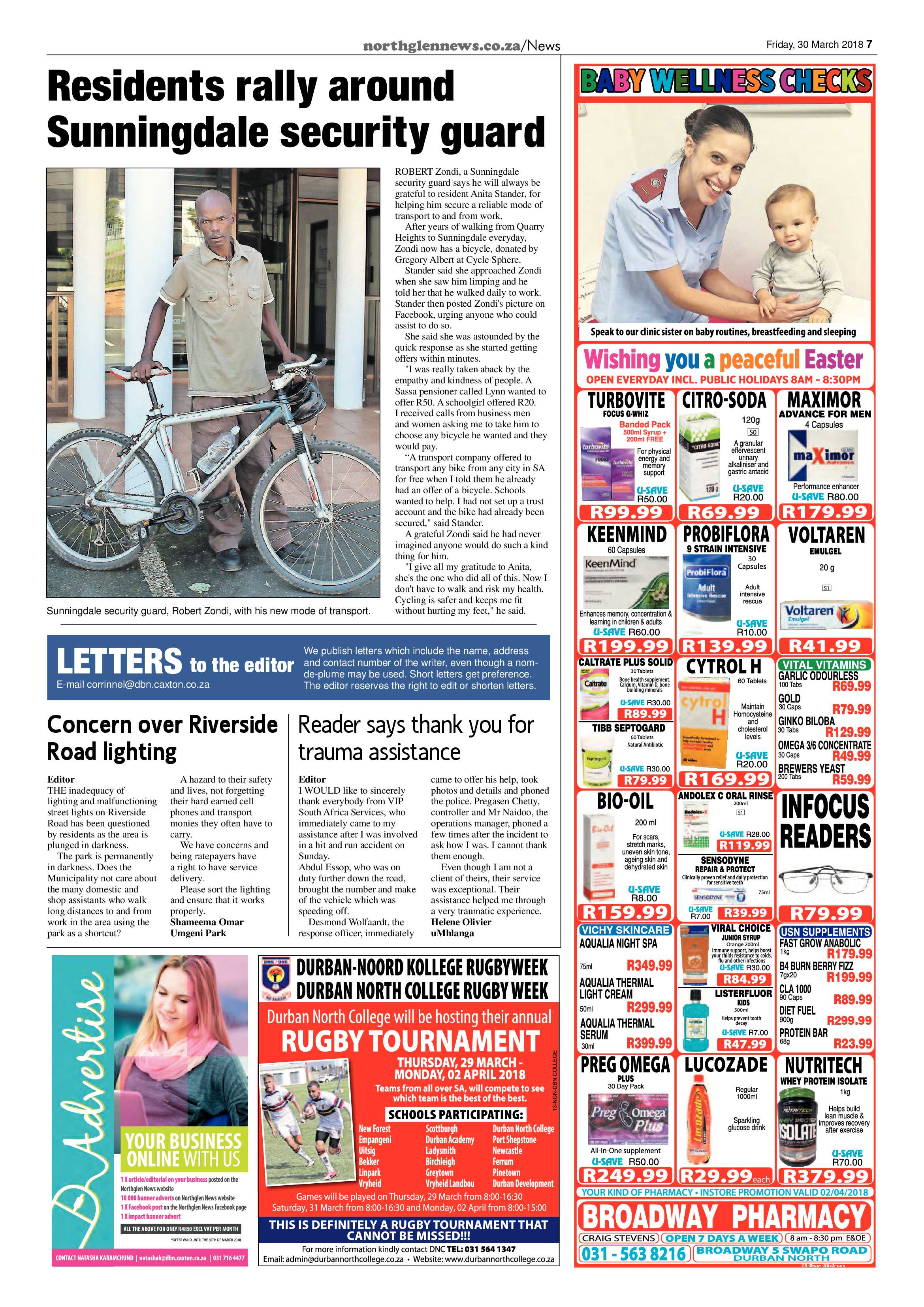 Northglen News 20 March 2018 page 7