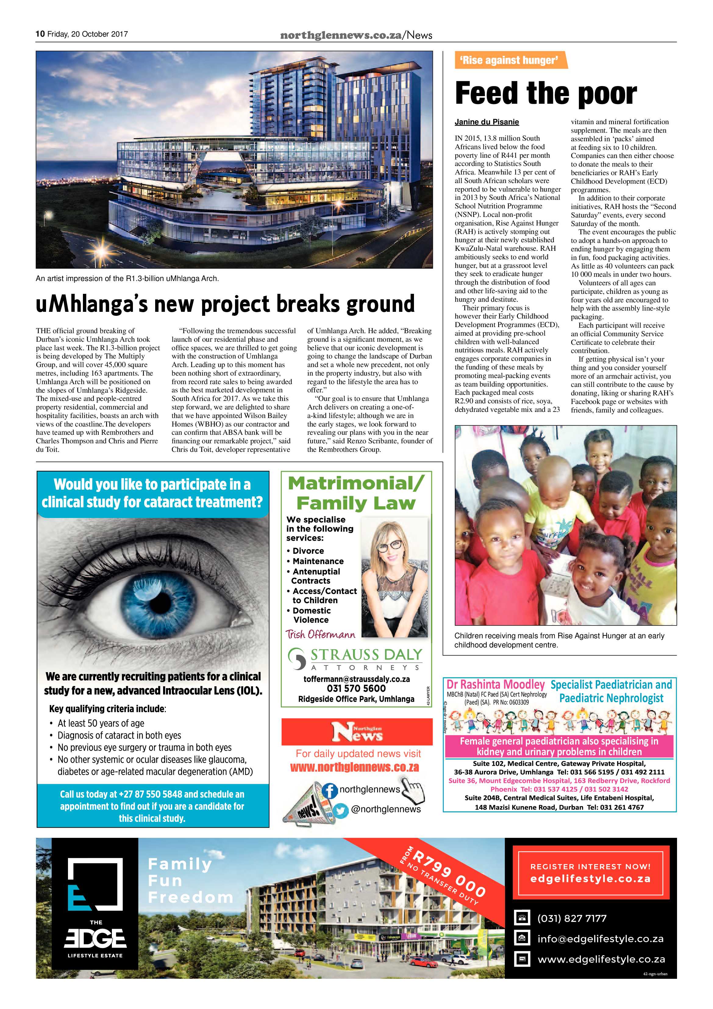 Northglen News 20 October 2017 page 10