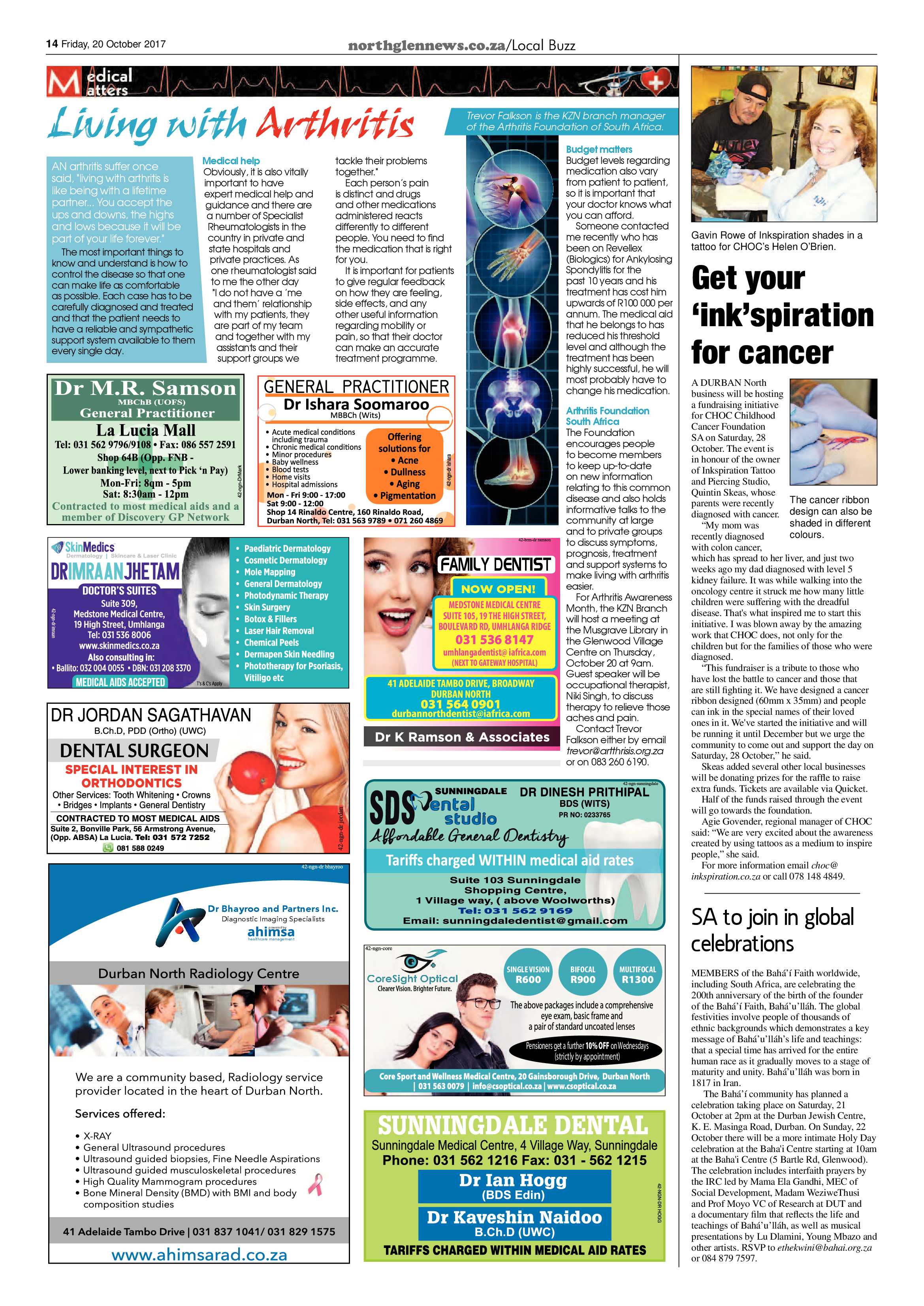 Northglen News 20 October 2017 page 14