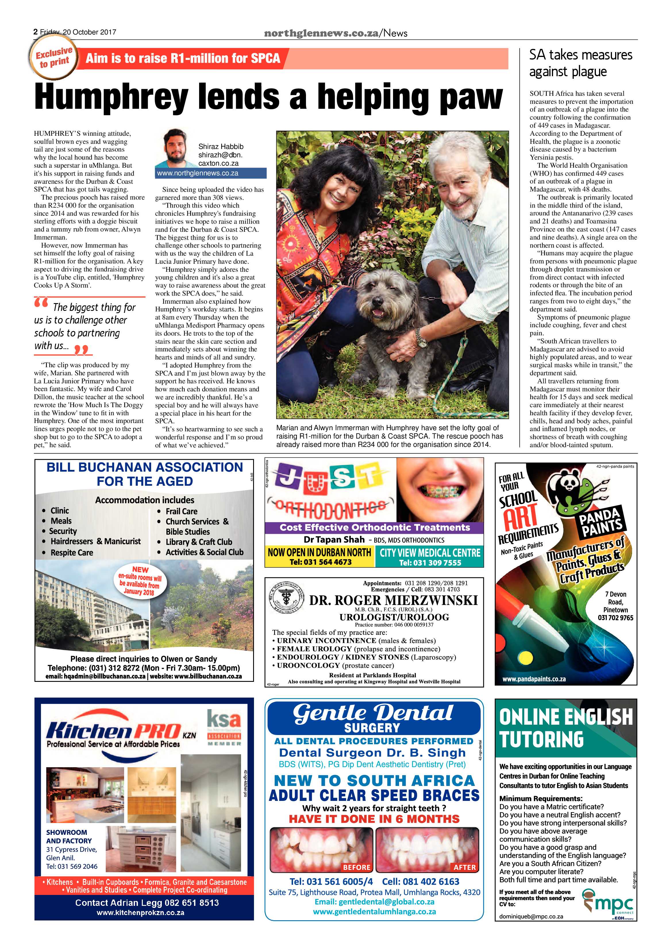 Northglen News 20 October 2017 page 2