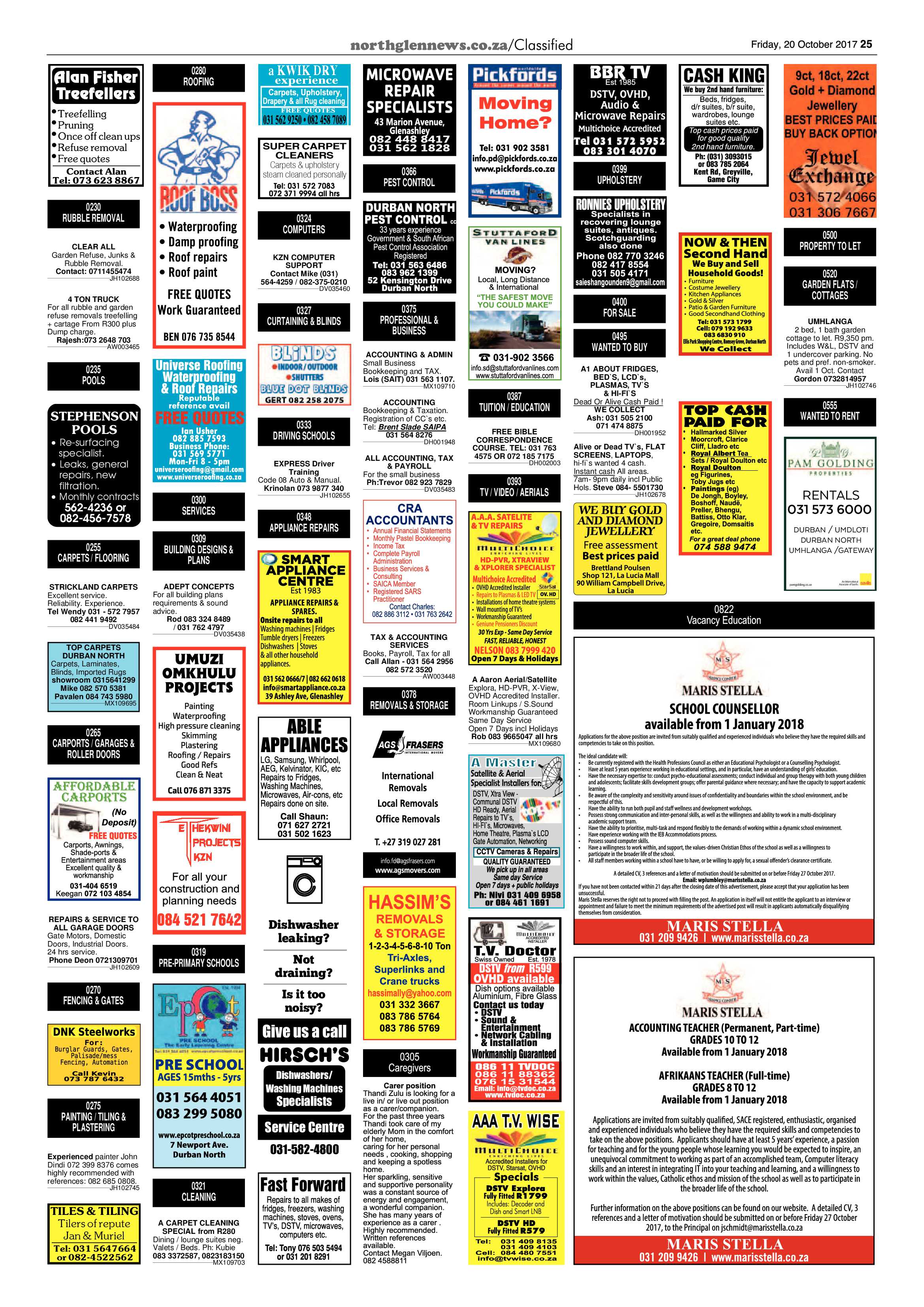 Northglen News 20 October 2017 page 25