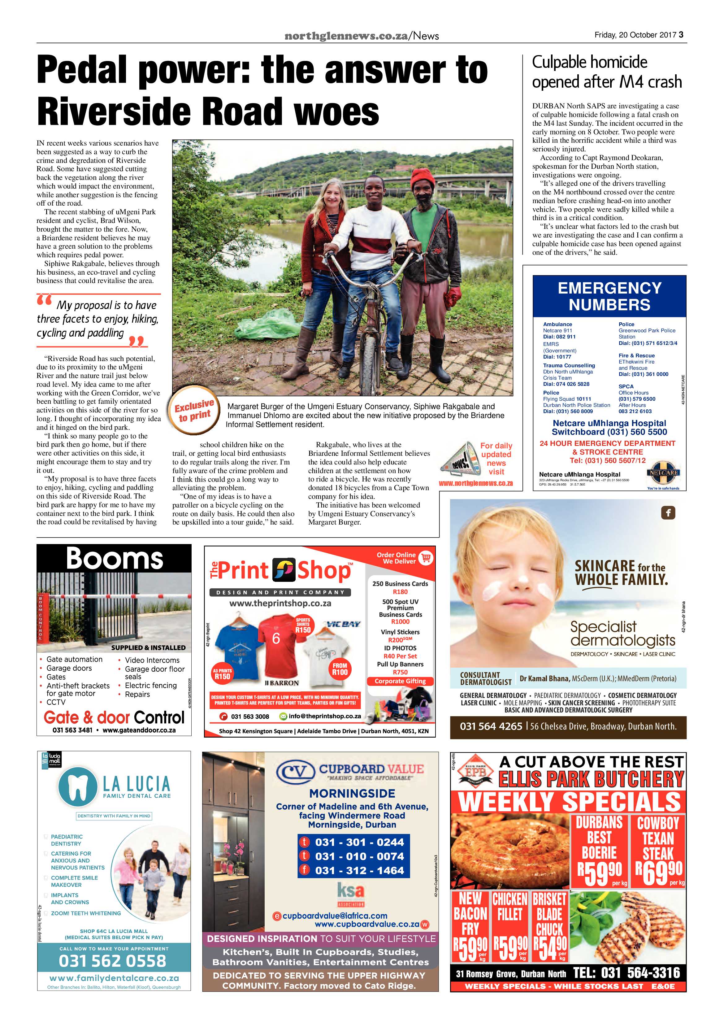 Northglen News 20 October 2017 page 3