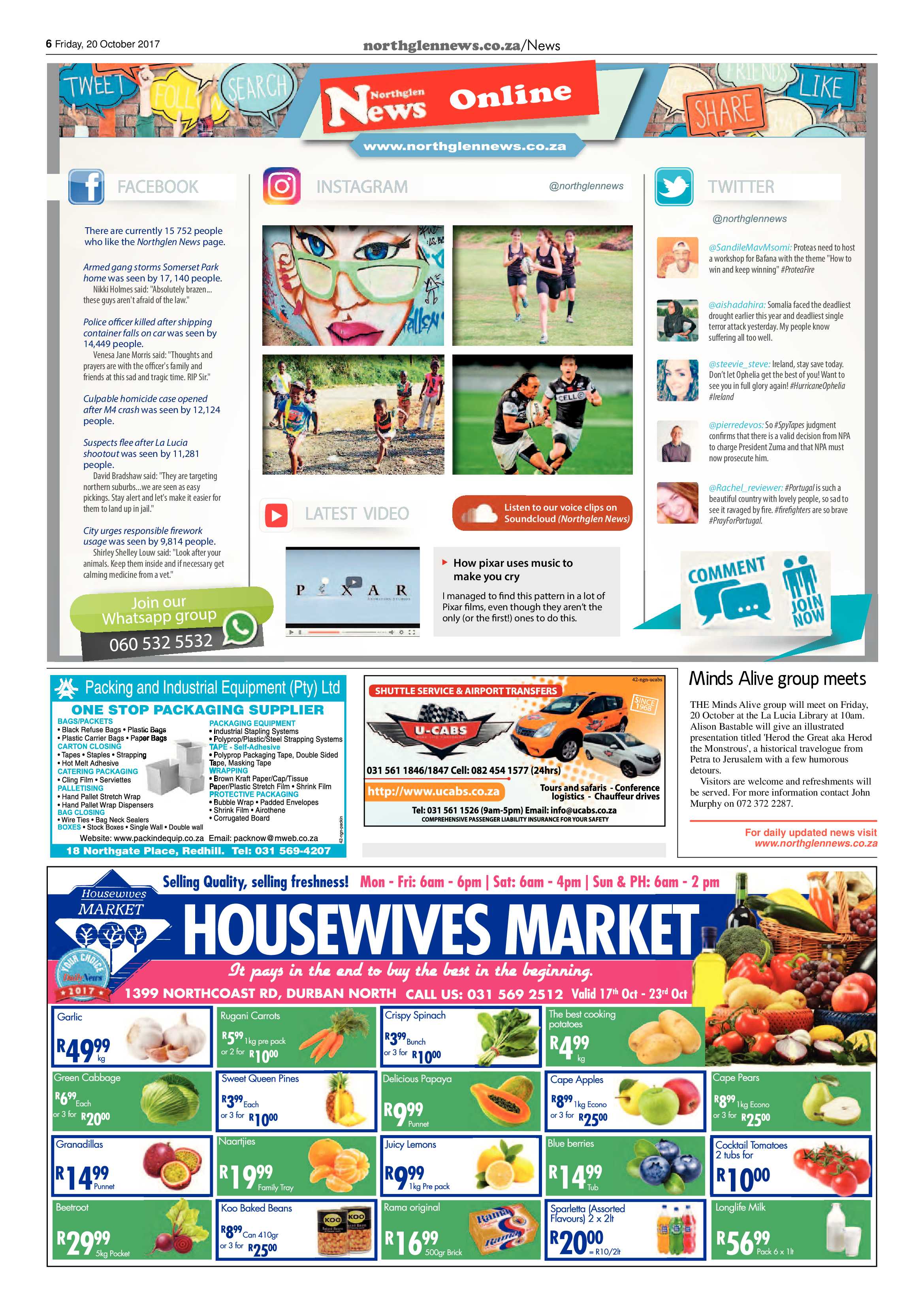 Northglen News 20 October 2017 page 6