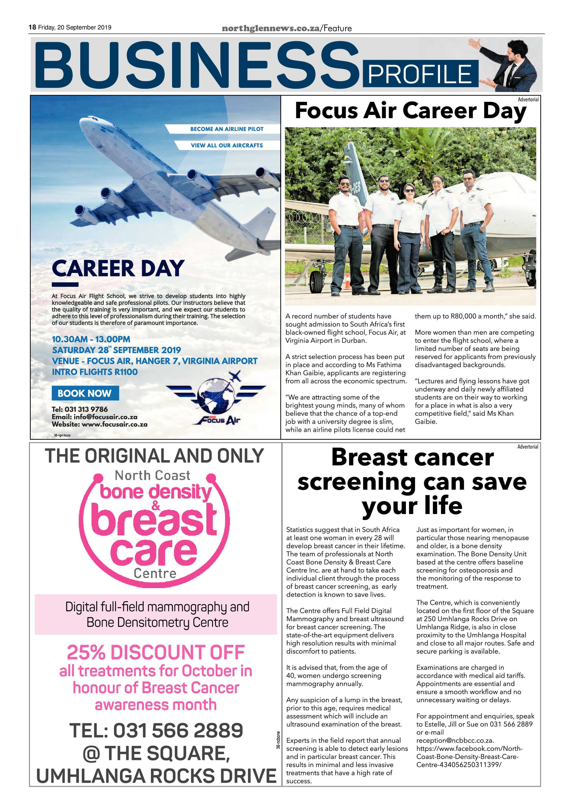 Northglen News 20 September 2019 page 18
