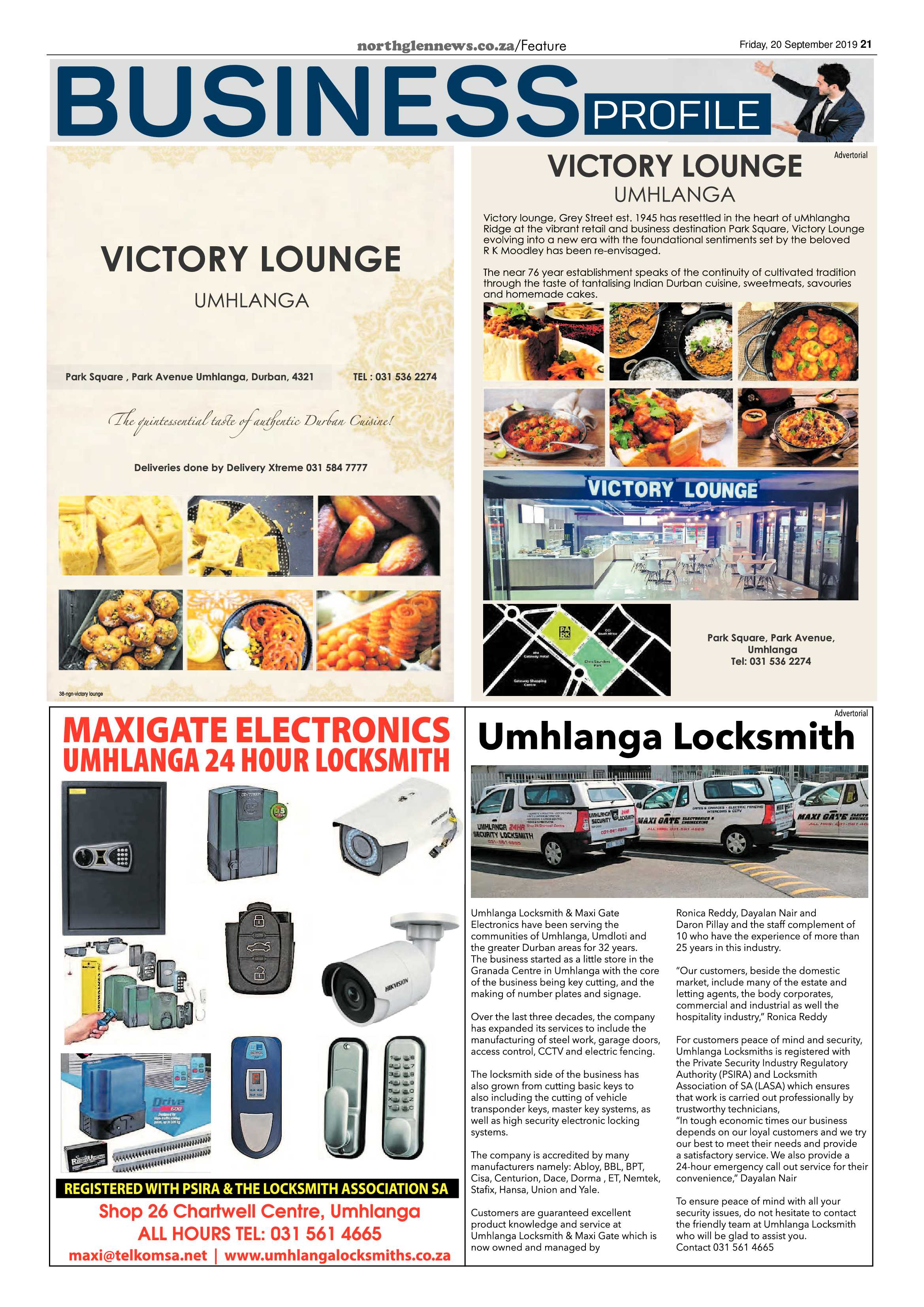Northglen News 20 September 2019 page 21