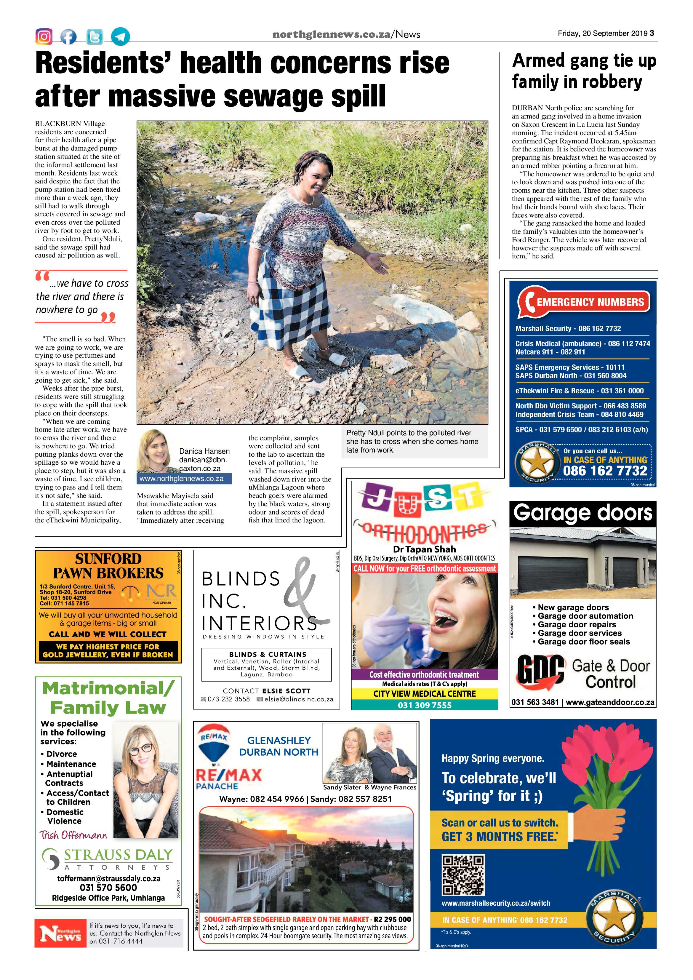 Northglen News 20 September 2019 page 3