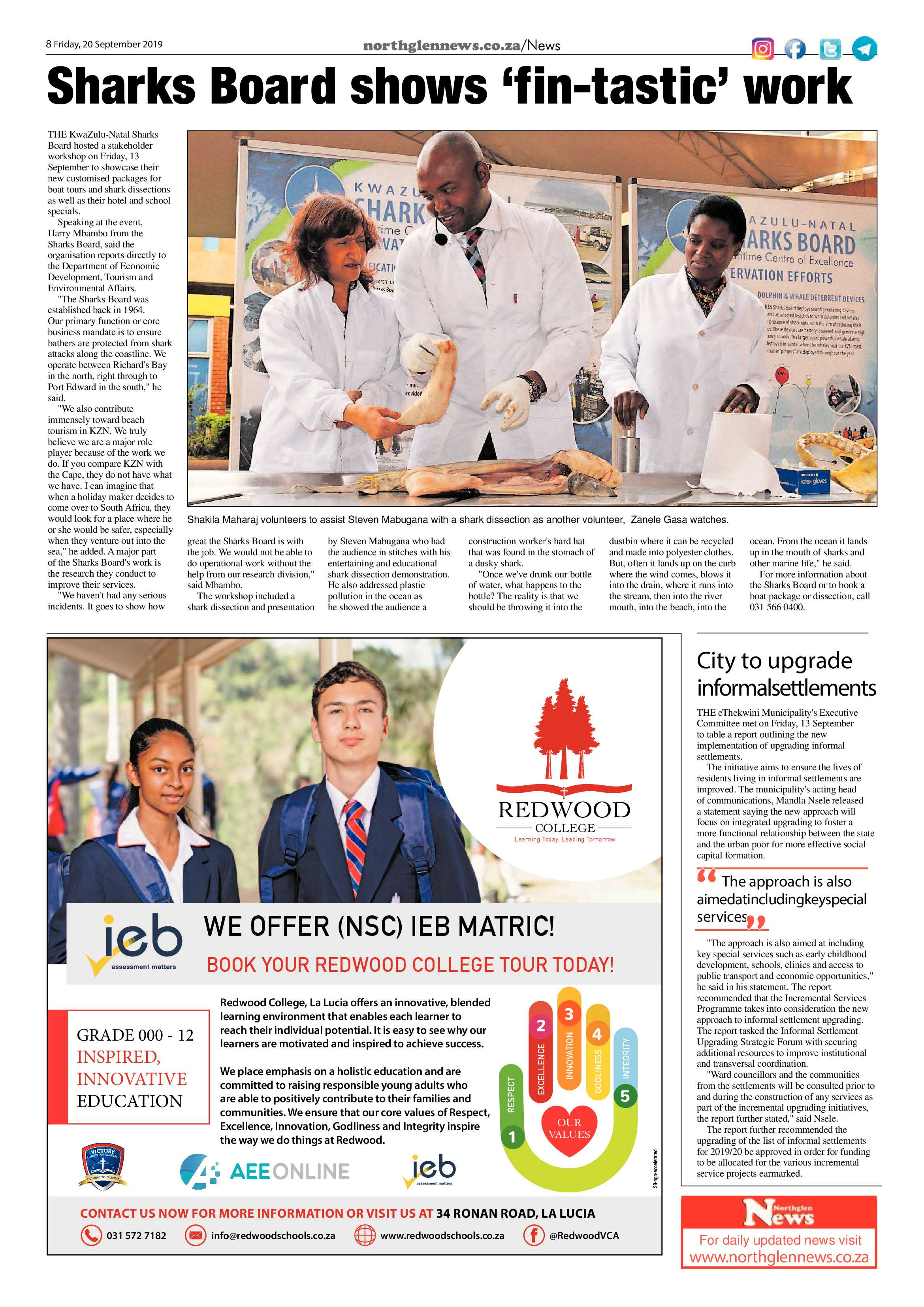 Northglen News 20 September 2019 page 8