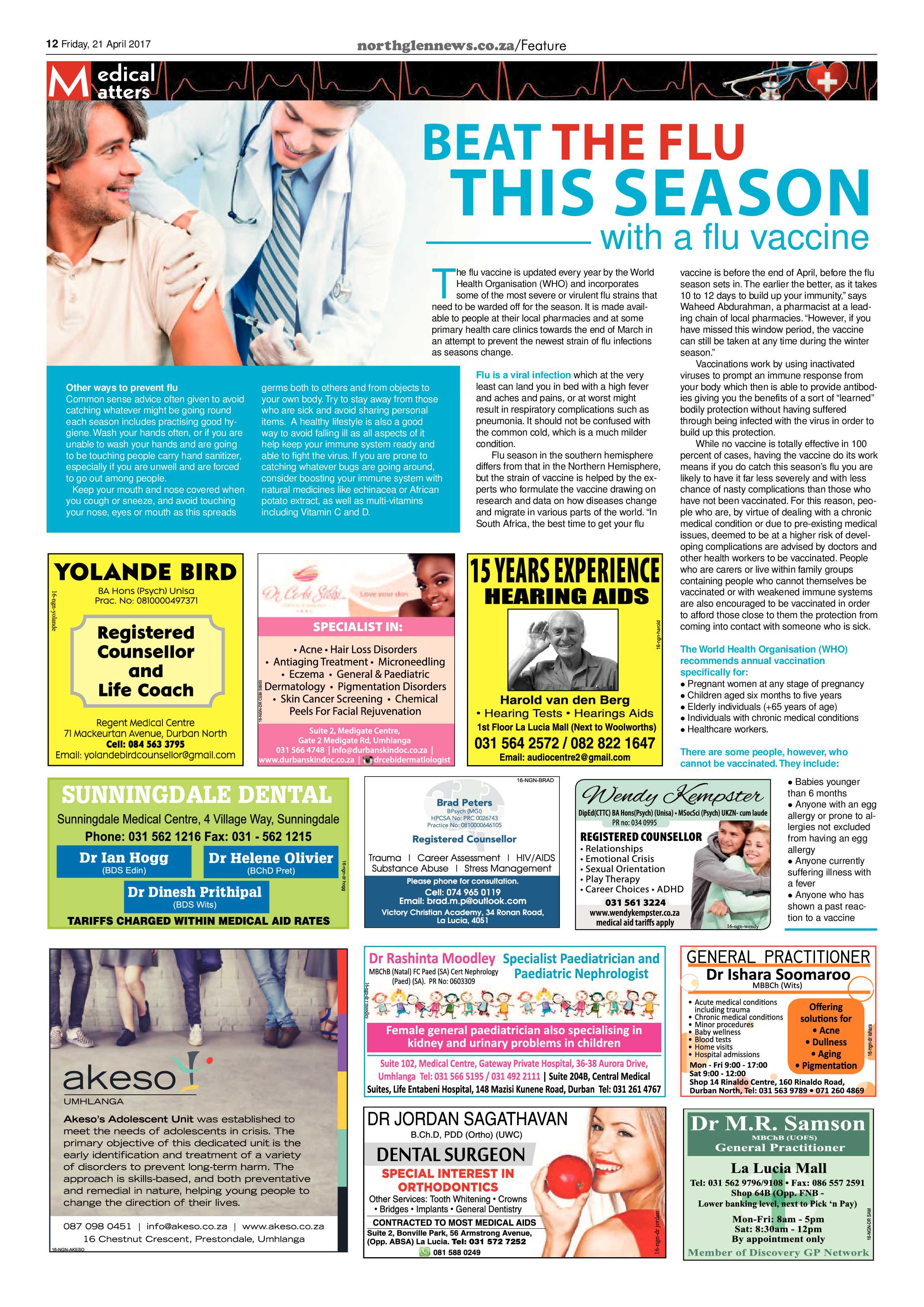 Northglen News 21 April 2017 page 12