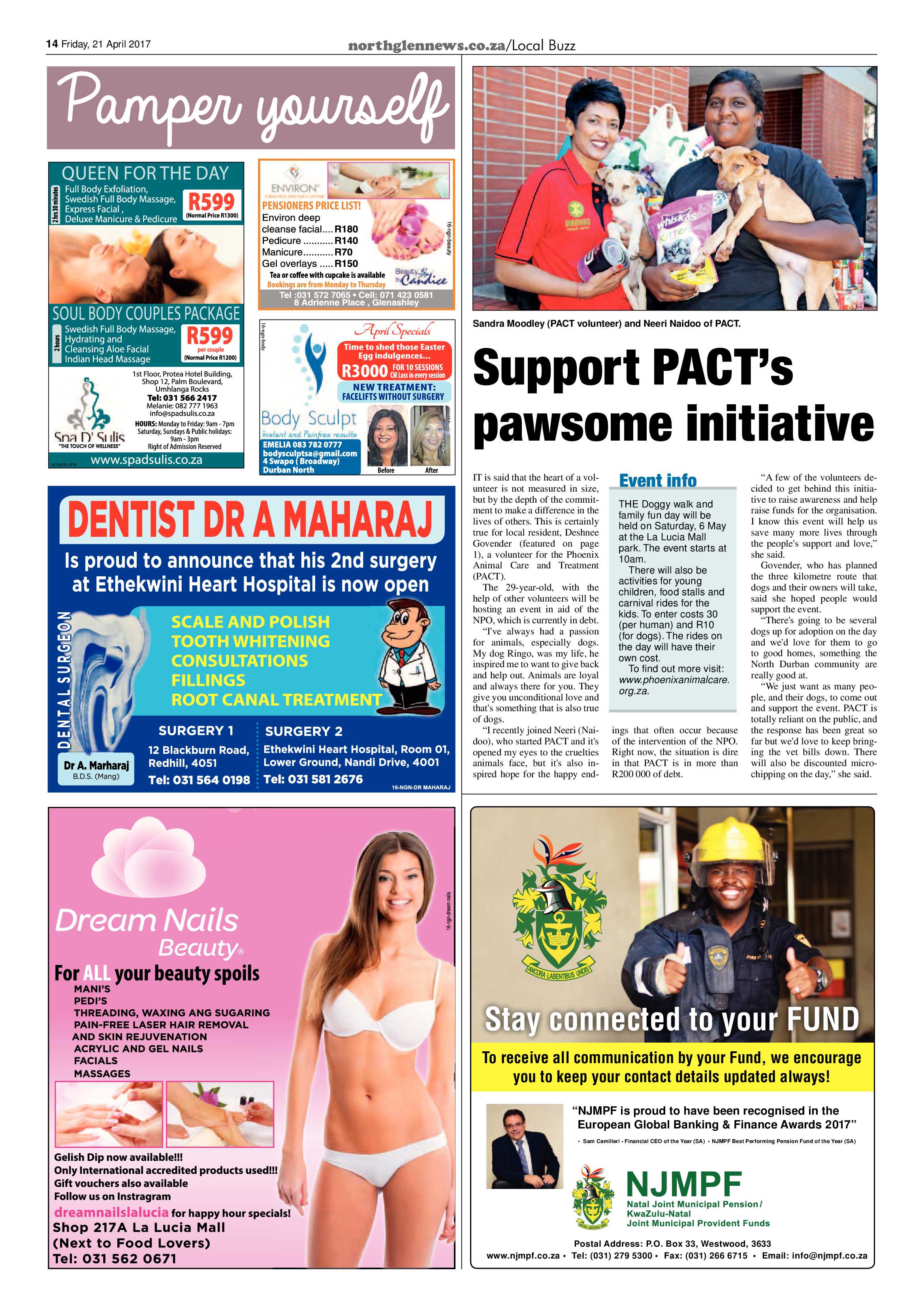 Northglen News 21 April 2017 page 14