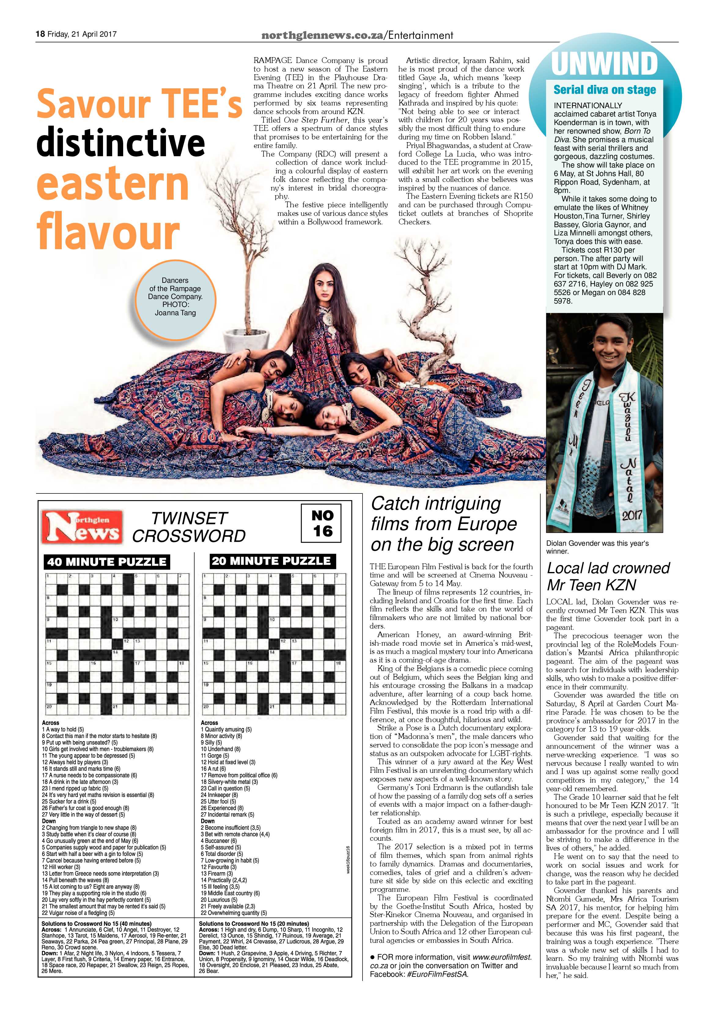 Northglen News 21 April 2017 page 18