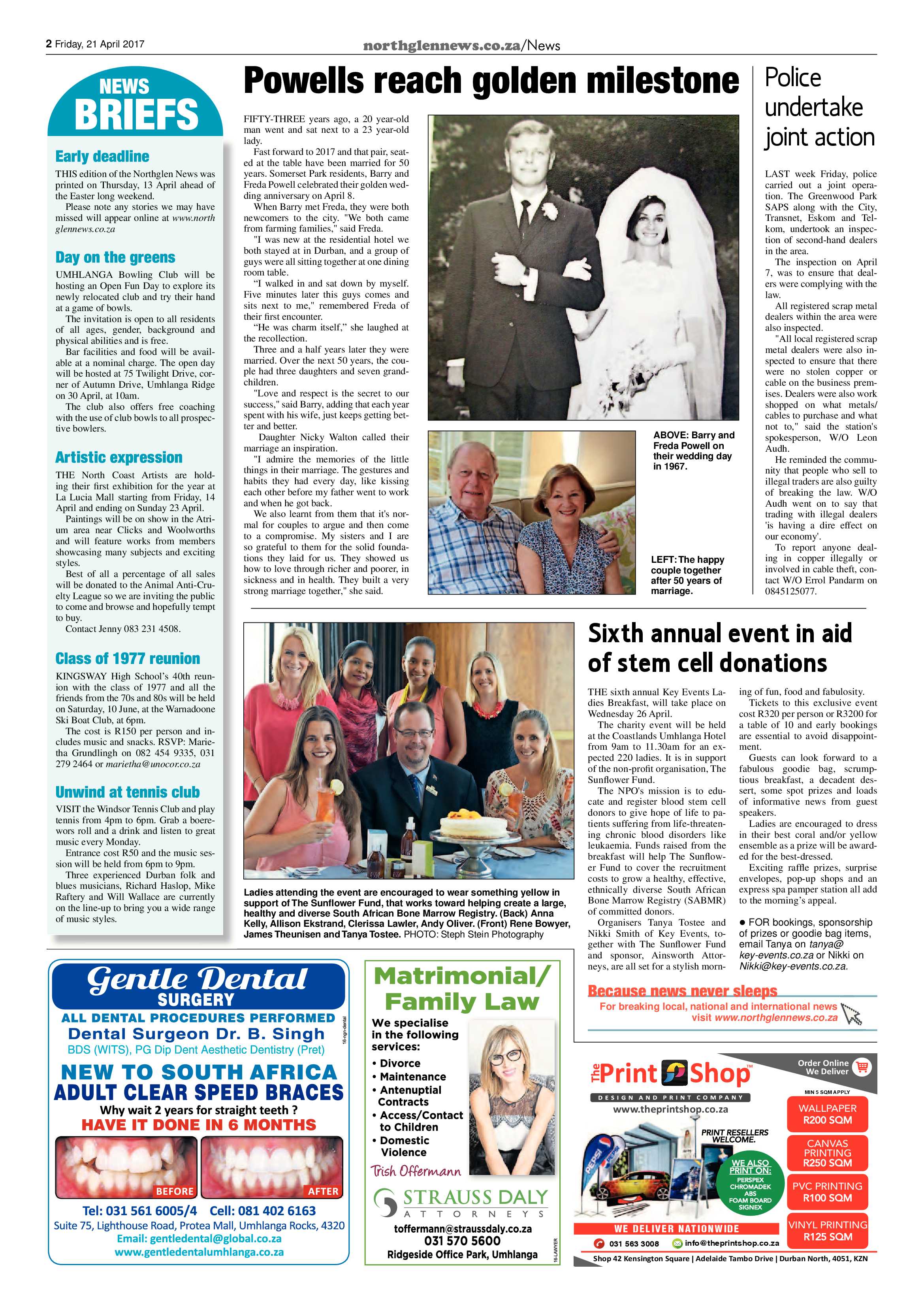 Northglen News 21 April 2017 page 2