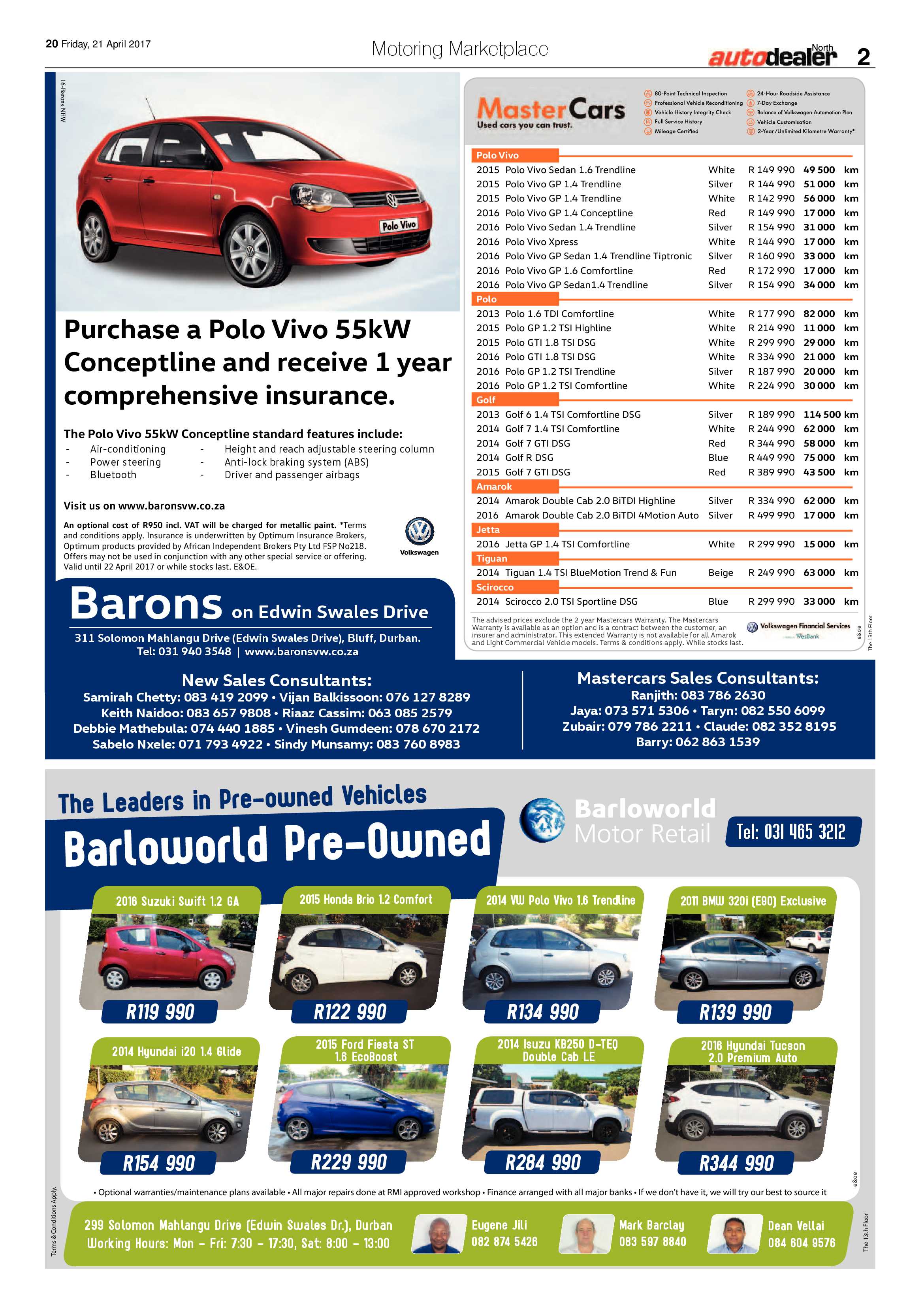 Northglen News 21 April 2017 page 20