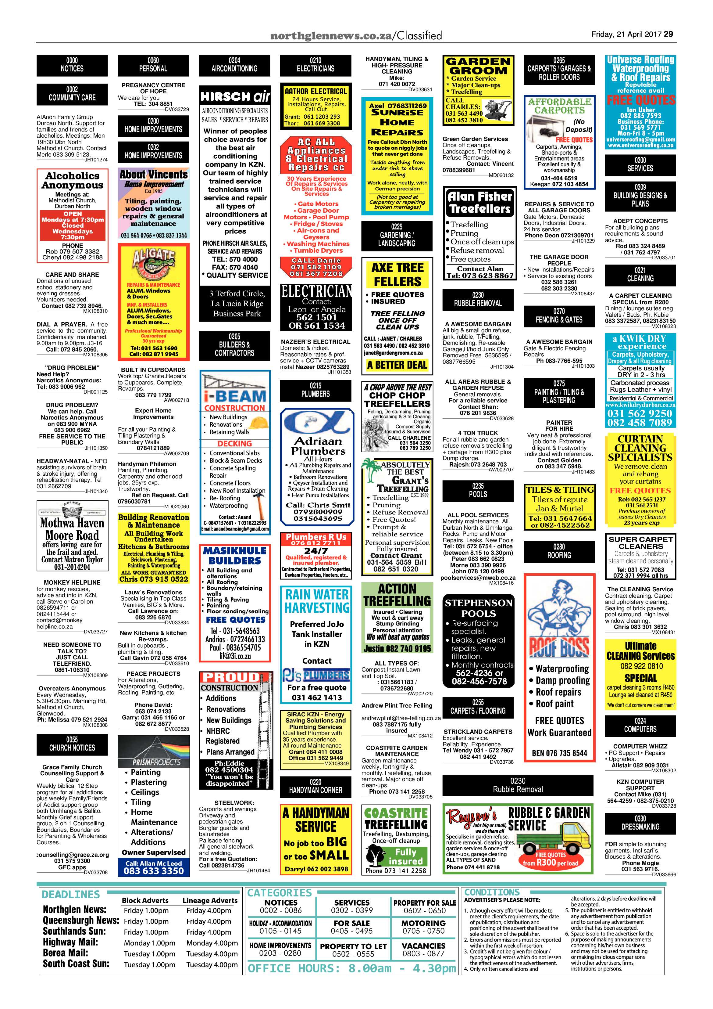 Northglen News 21 April 2017 page 29