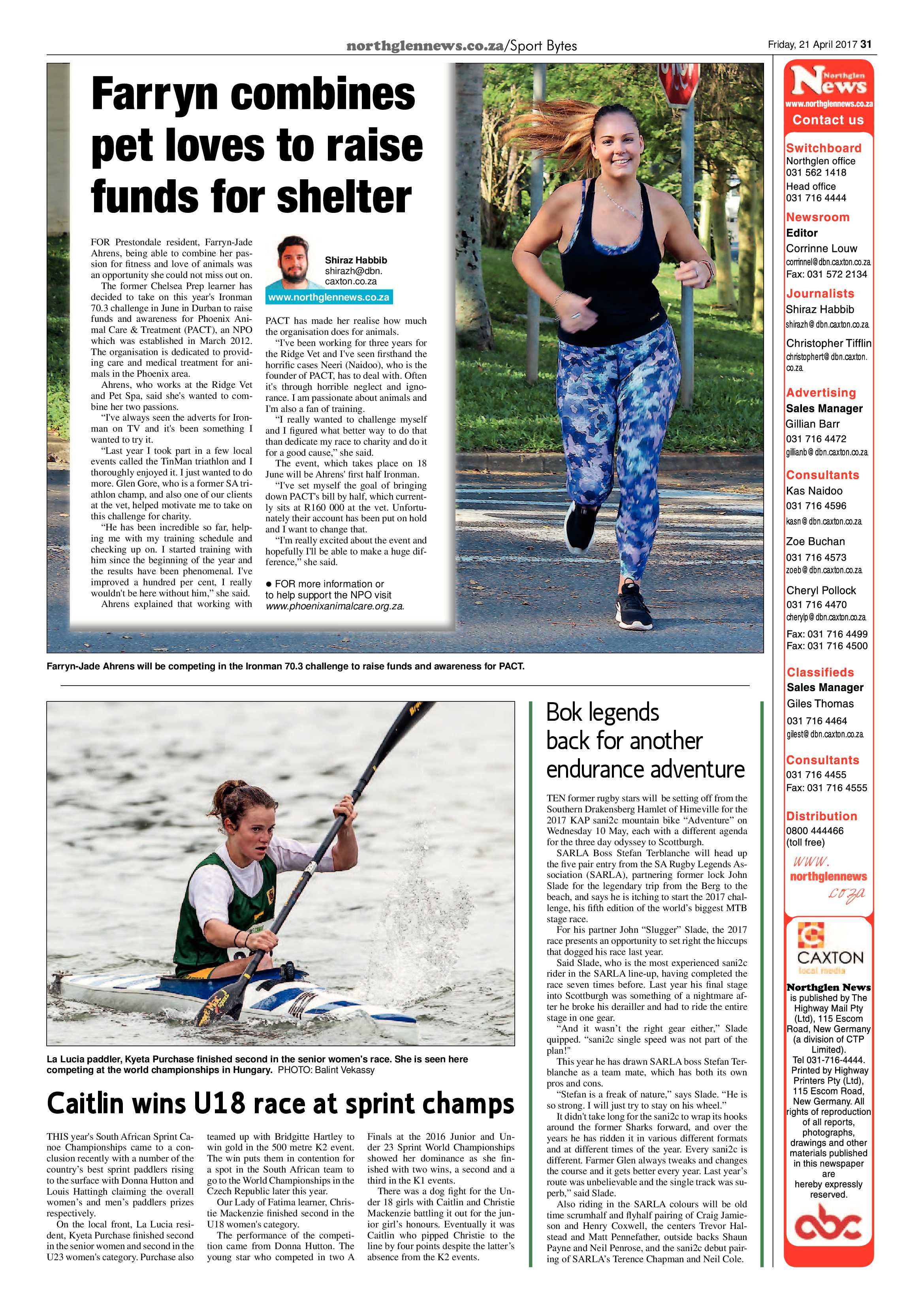 Northglen News 21 April 2017 page 31