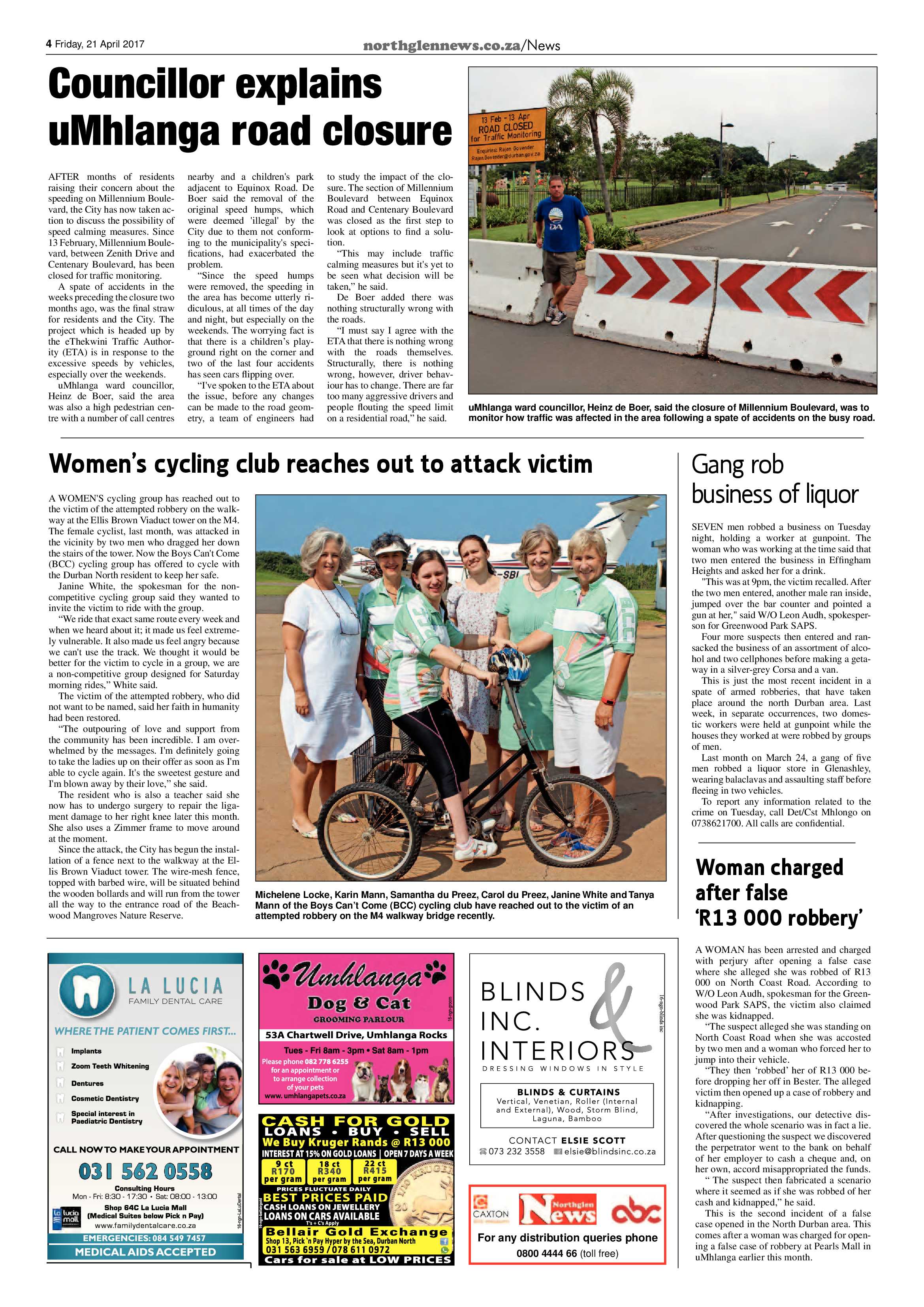 Northglen News 21 April 2017 page 4