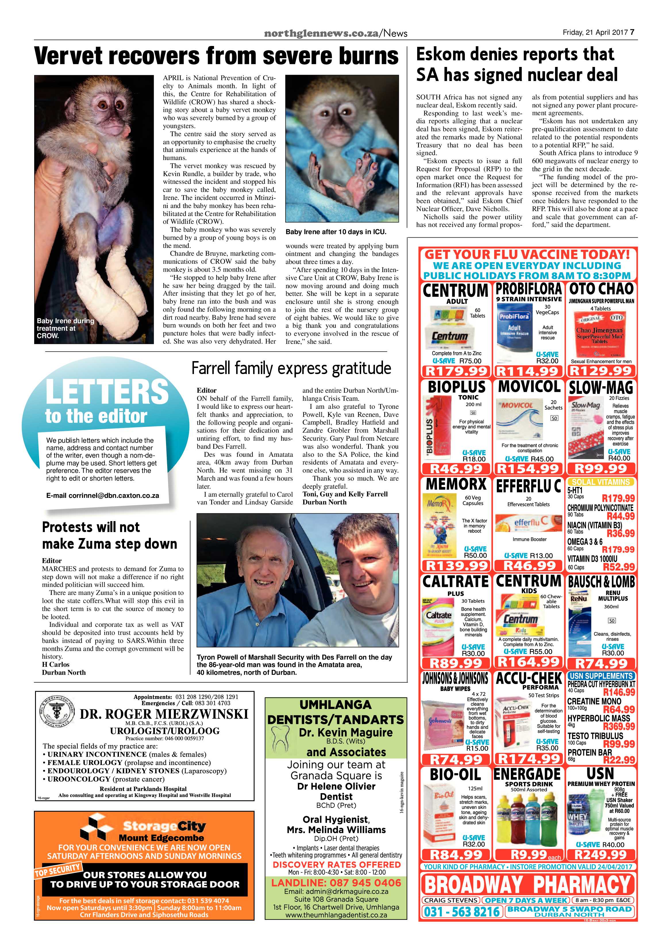 Northglen News 21 April 2017 page 7