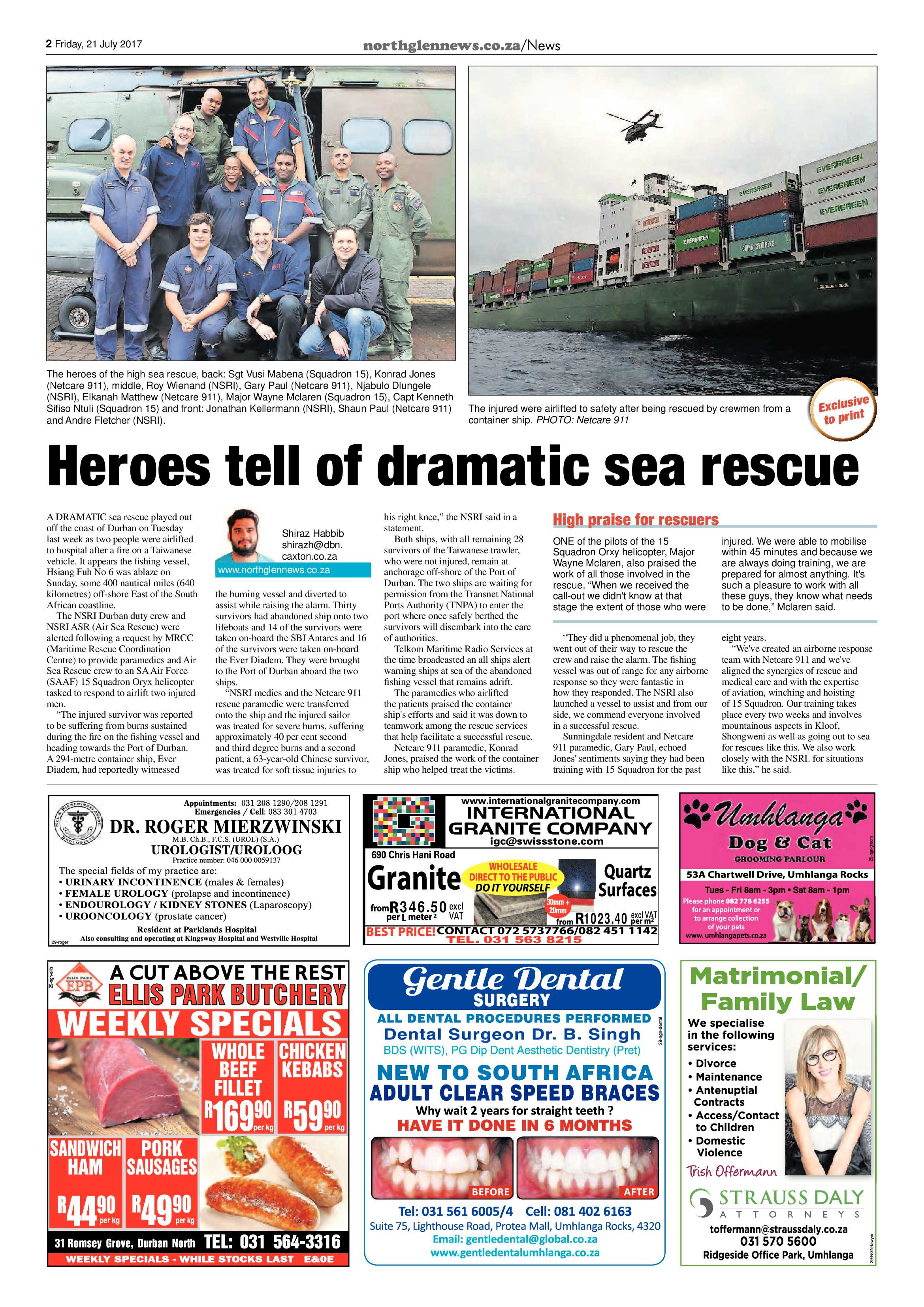 Northglen News 21 July 2017 page 2