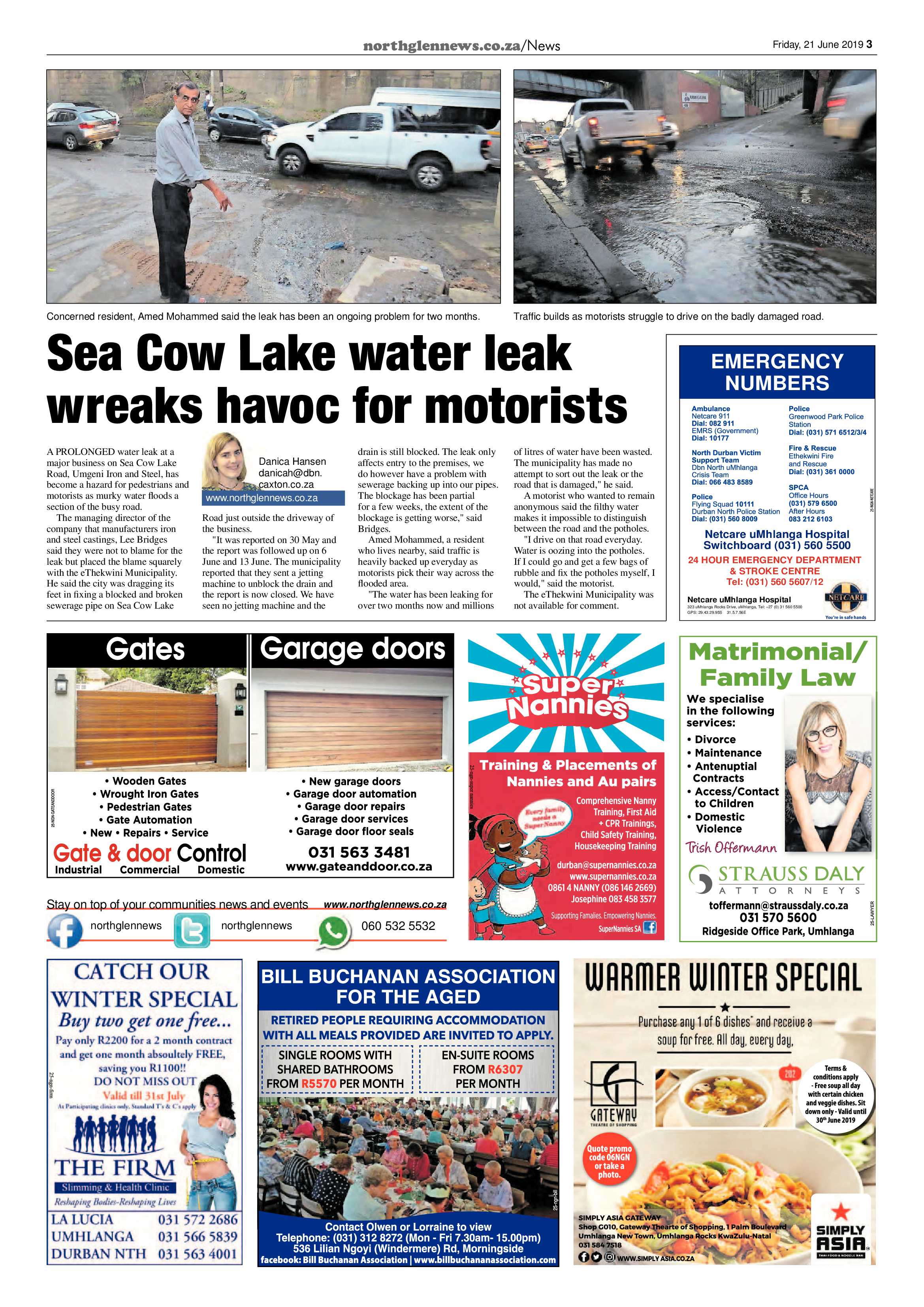 Northglen News 21 June 2019 page 3