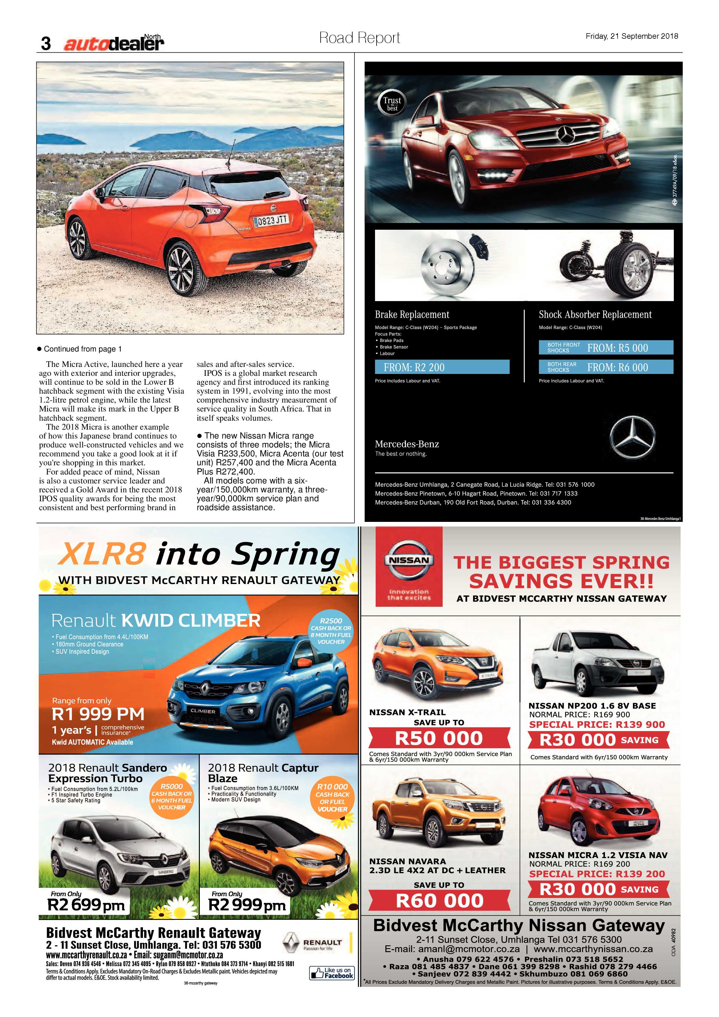 Northglen News 21 September 2018 page 17