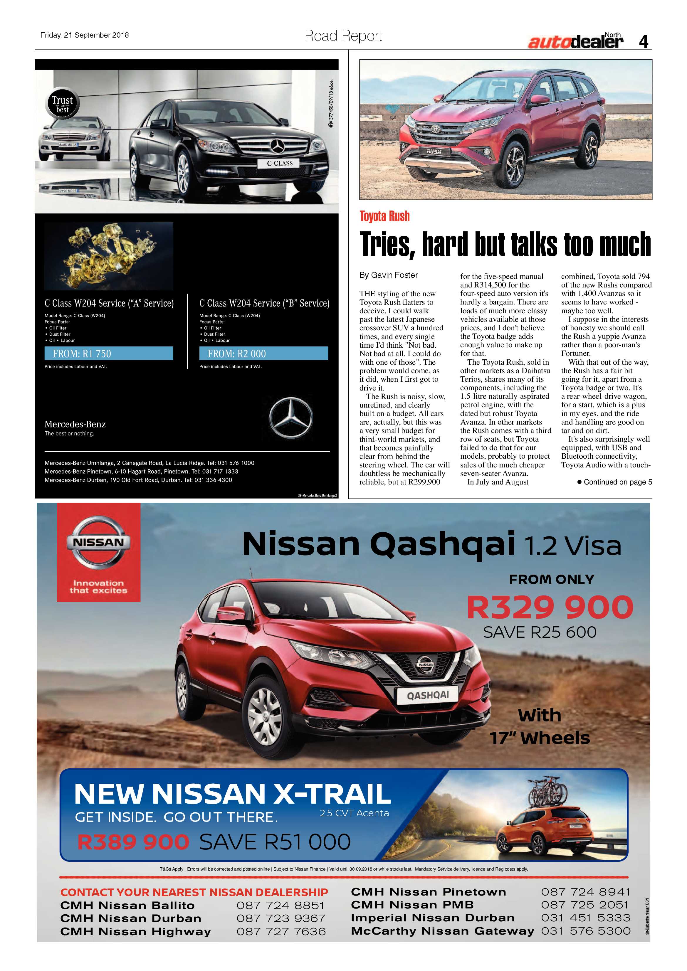 Northglen News 21 September 2018 page 18