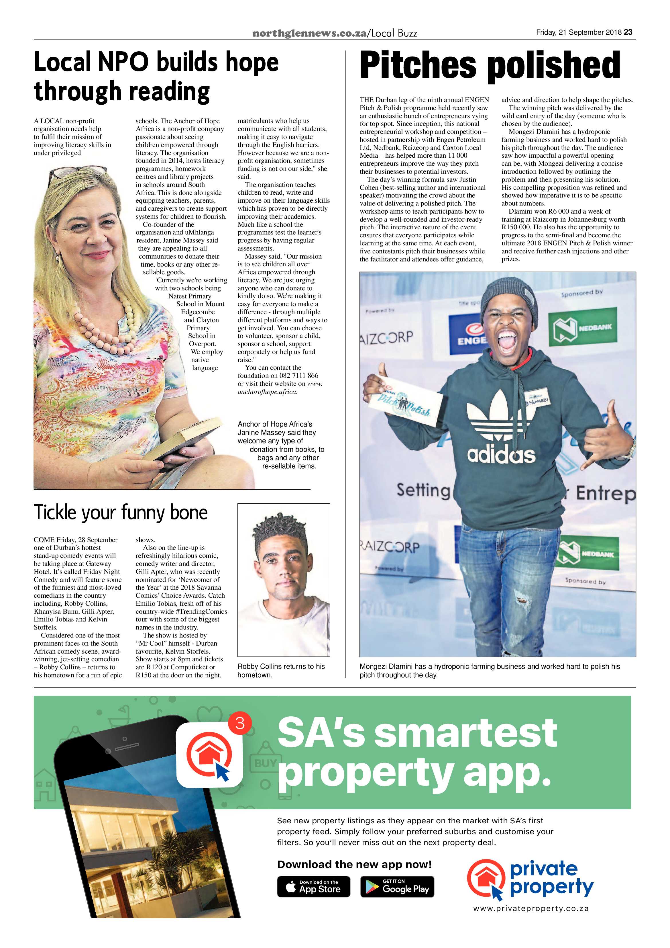 Northglen News 21 September 2018 page 23