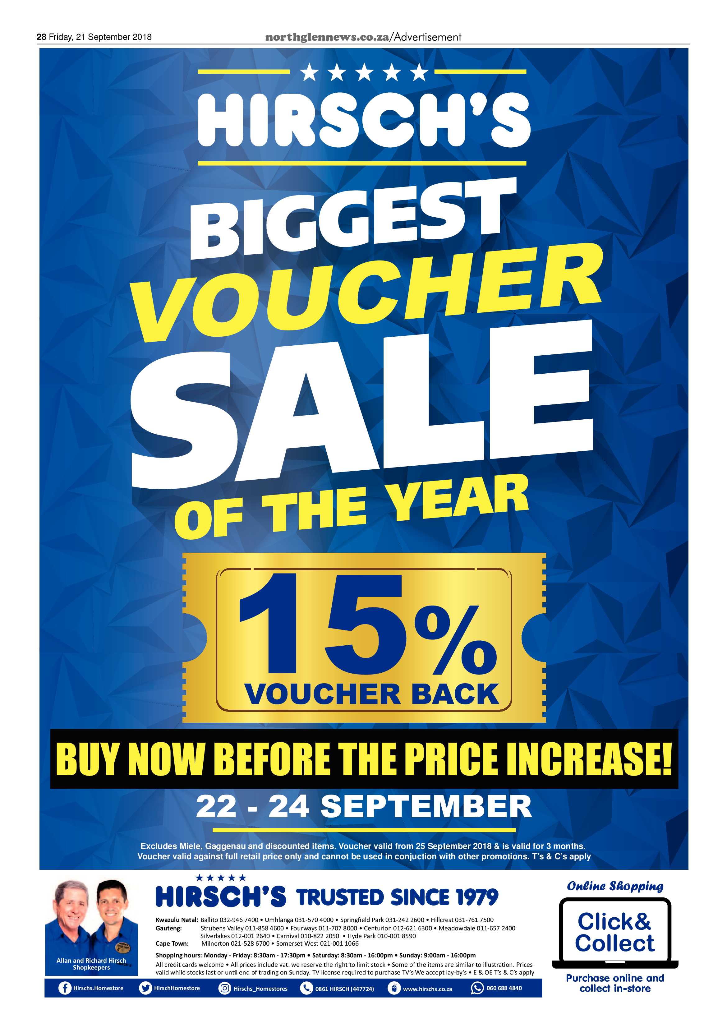 Northglen News 21 September 2018 page 28
