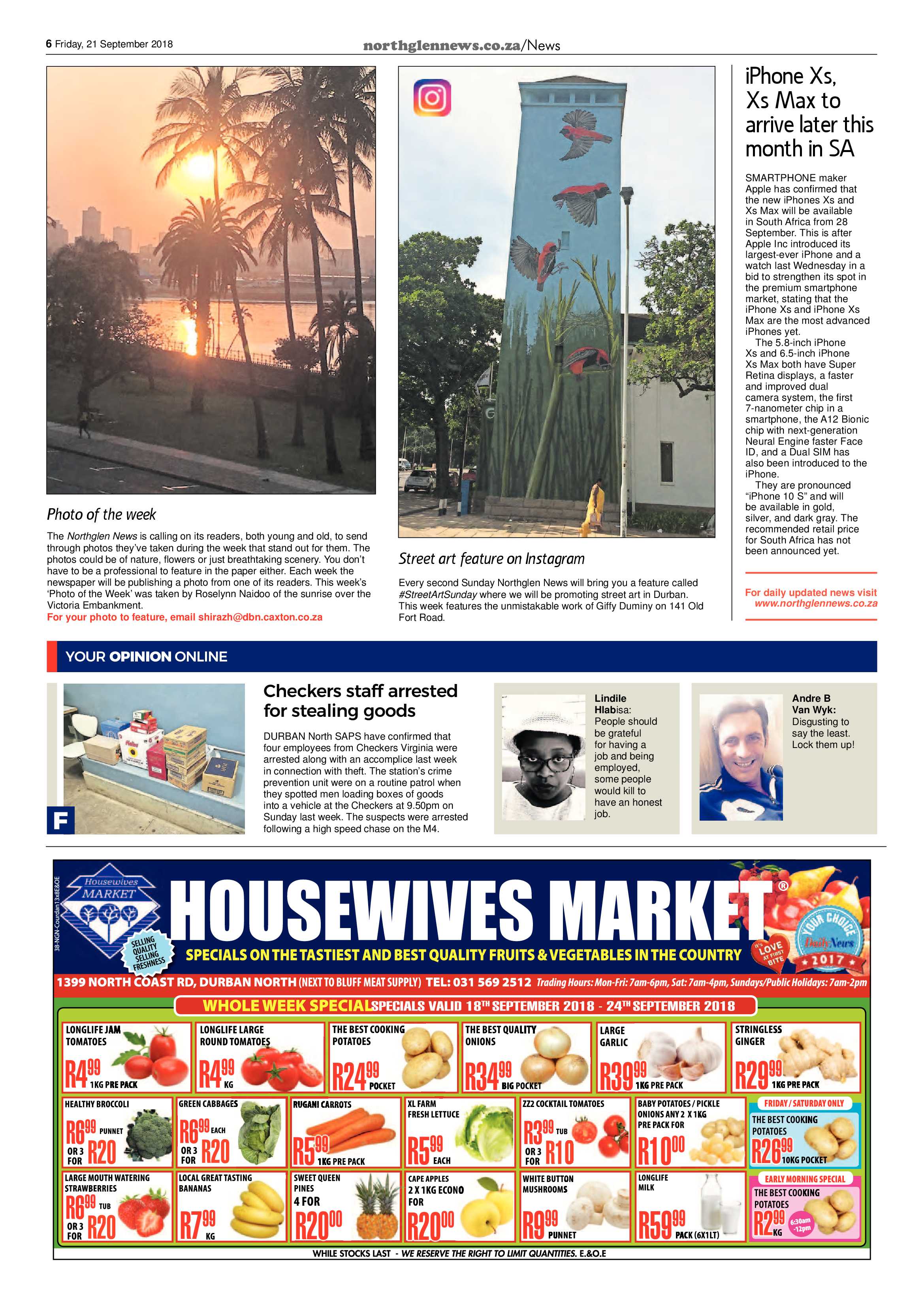 Northglen News 21 September 2018 page 6