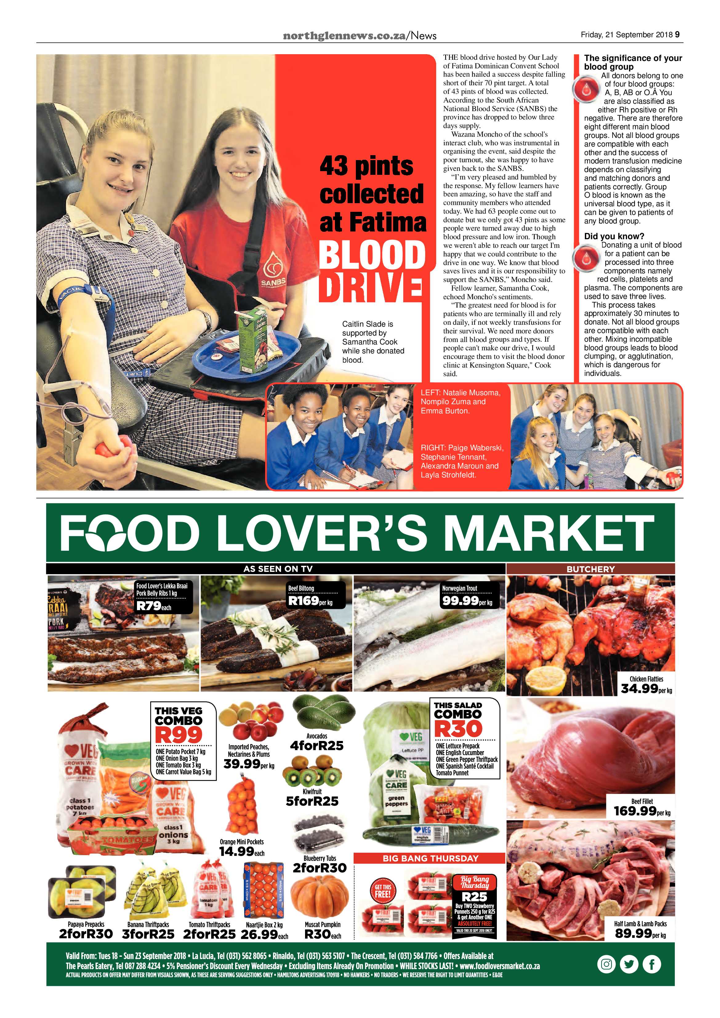 Northglen News 21 September 2018 page 9