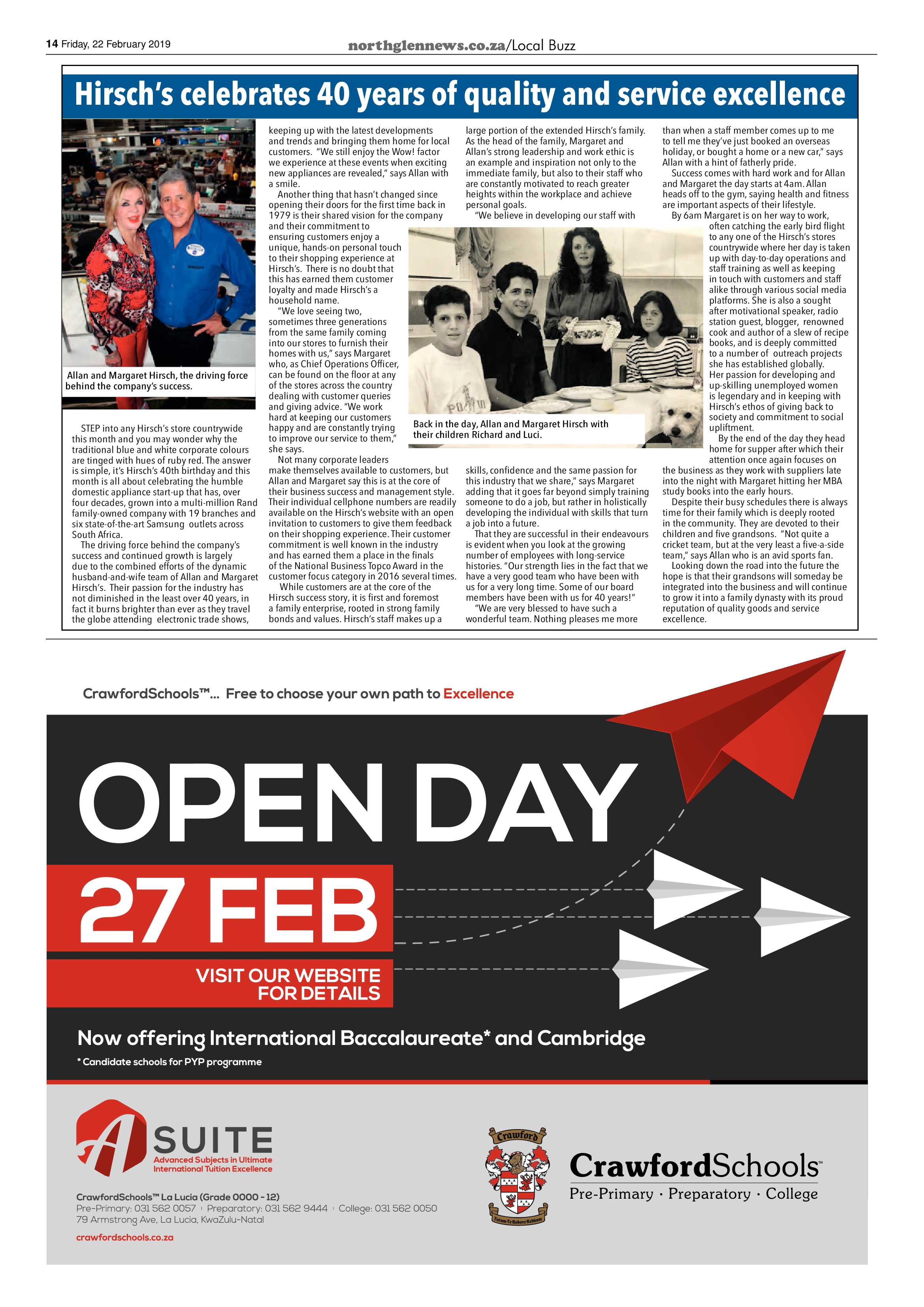 Northglen News 22 February 2019 page 14