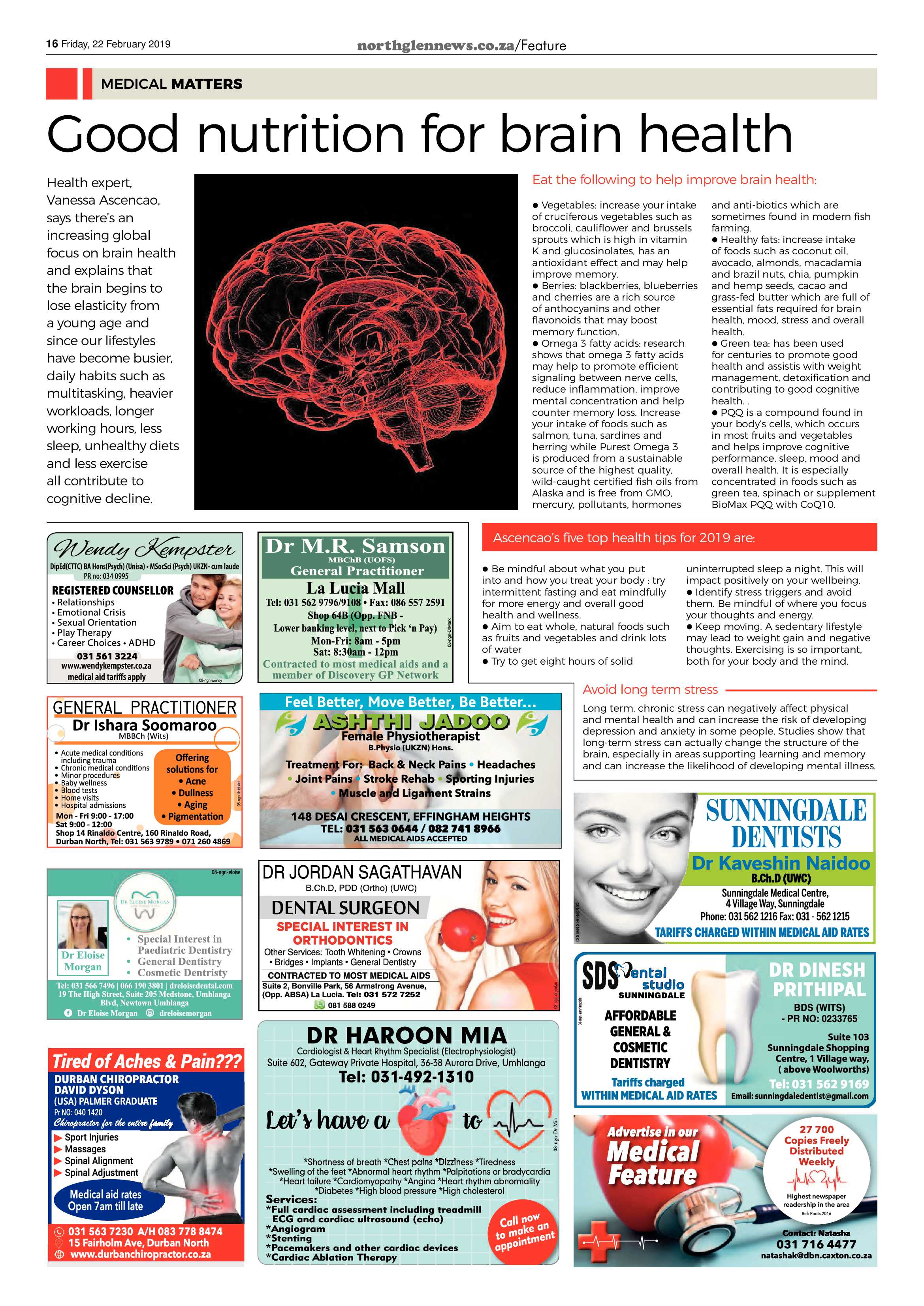 Northglen News 22 February 2019 page 16
