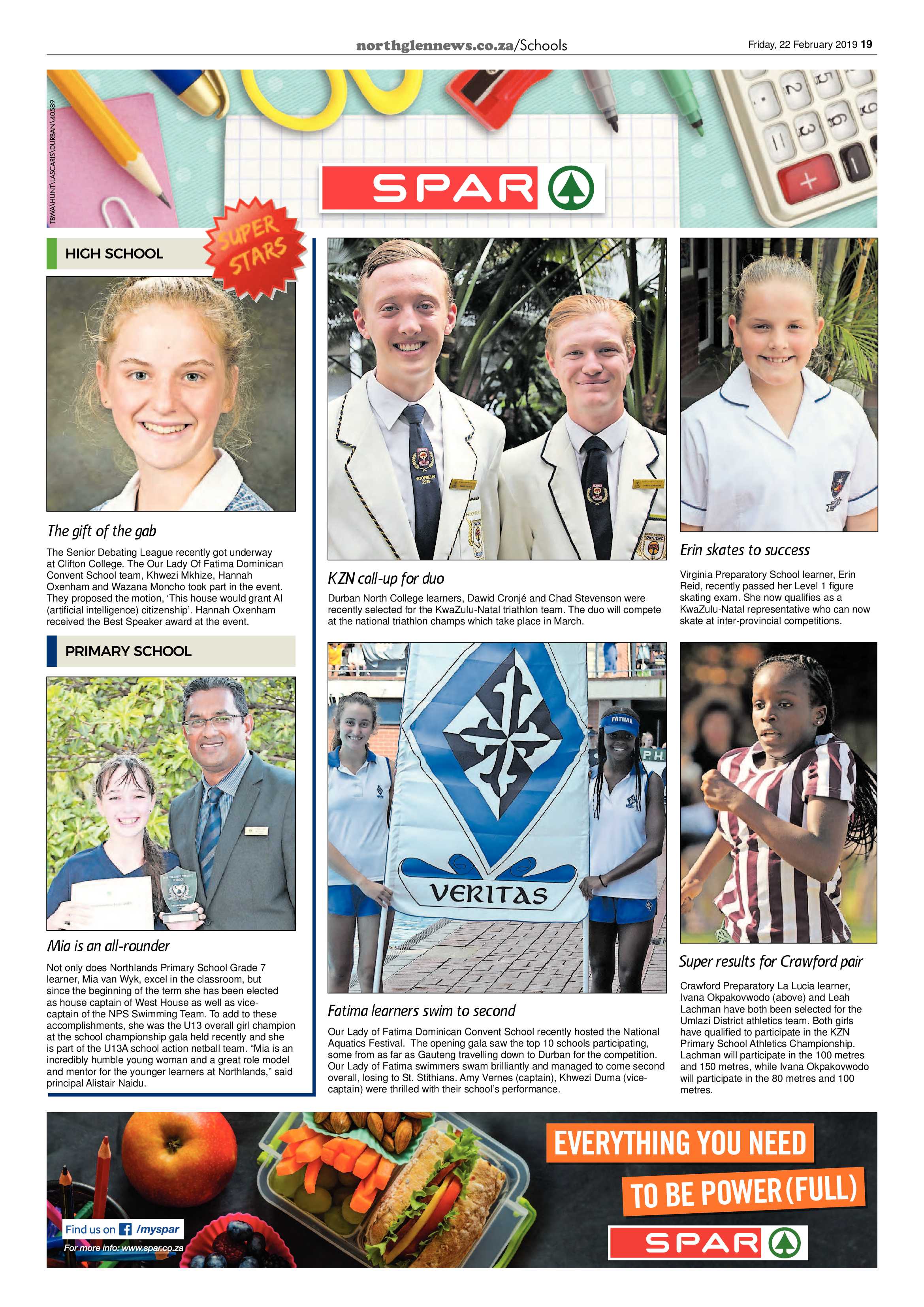 Northglen News 22 February 2019 page 19